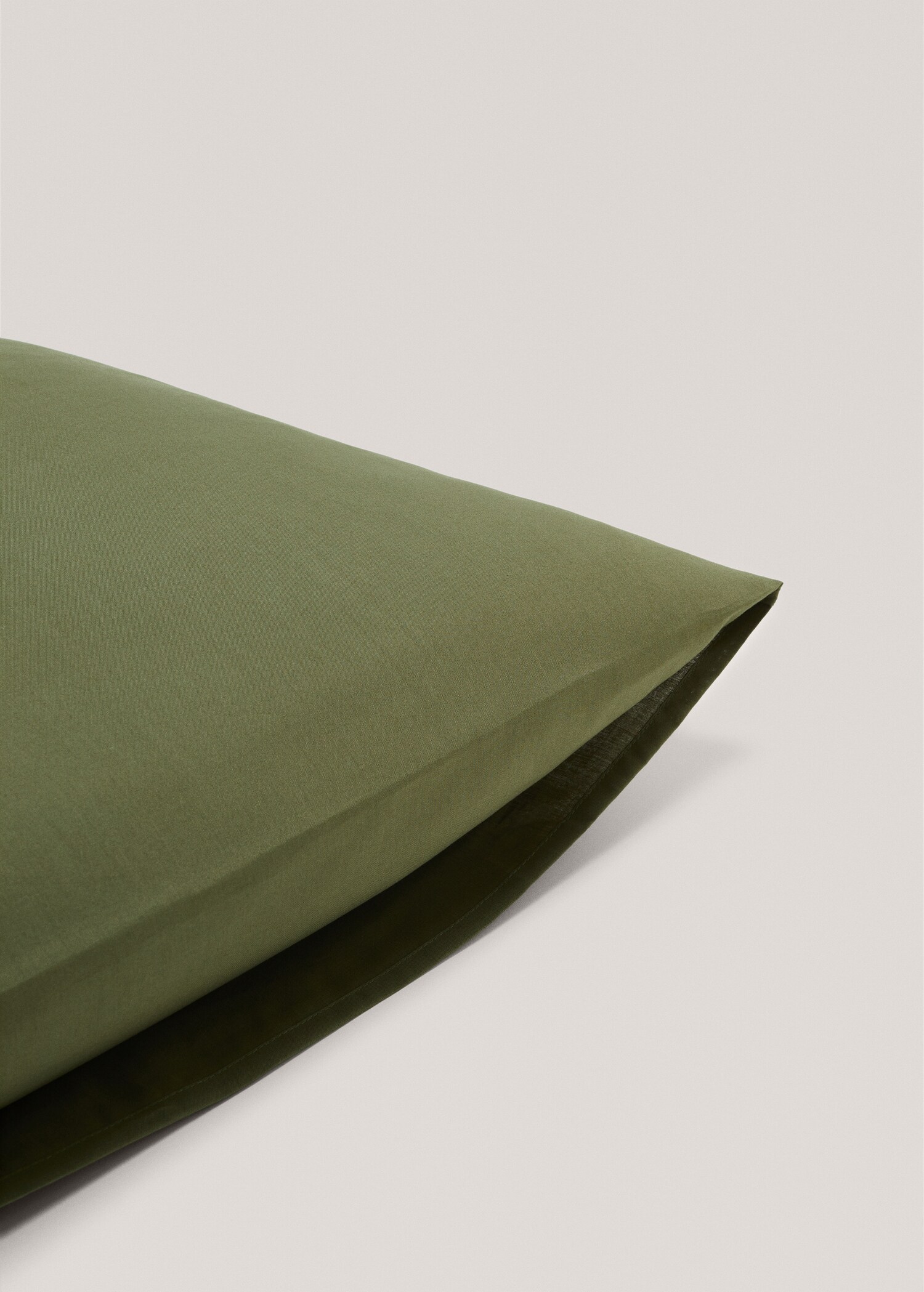 Percale cotton 180 threads cushion case 60X60cm - Details of the article 3