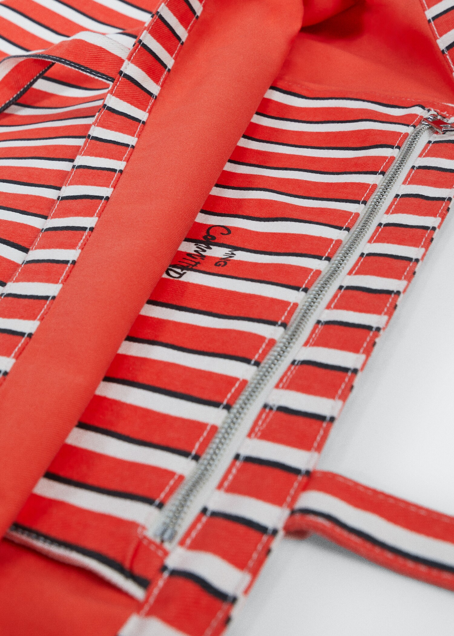 Shopper-Tasche mit Streifen - Detail des Artikels 2