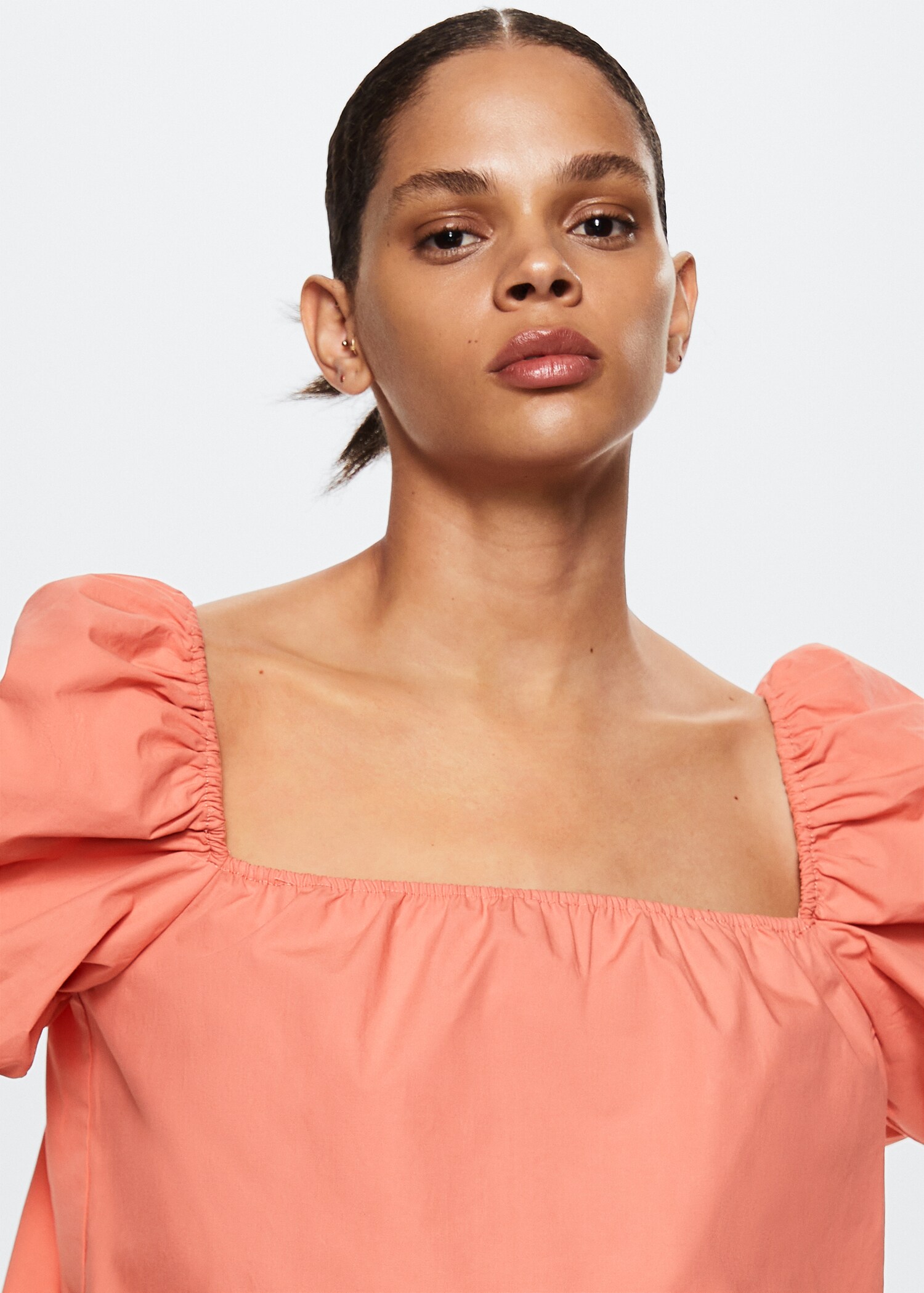 Puff sleeve top - Details of the article 1