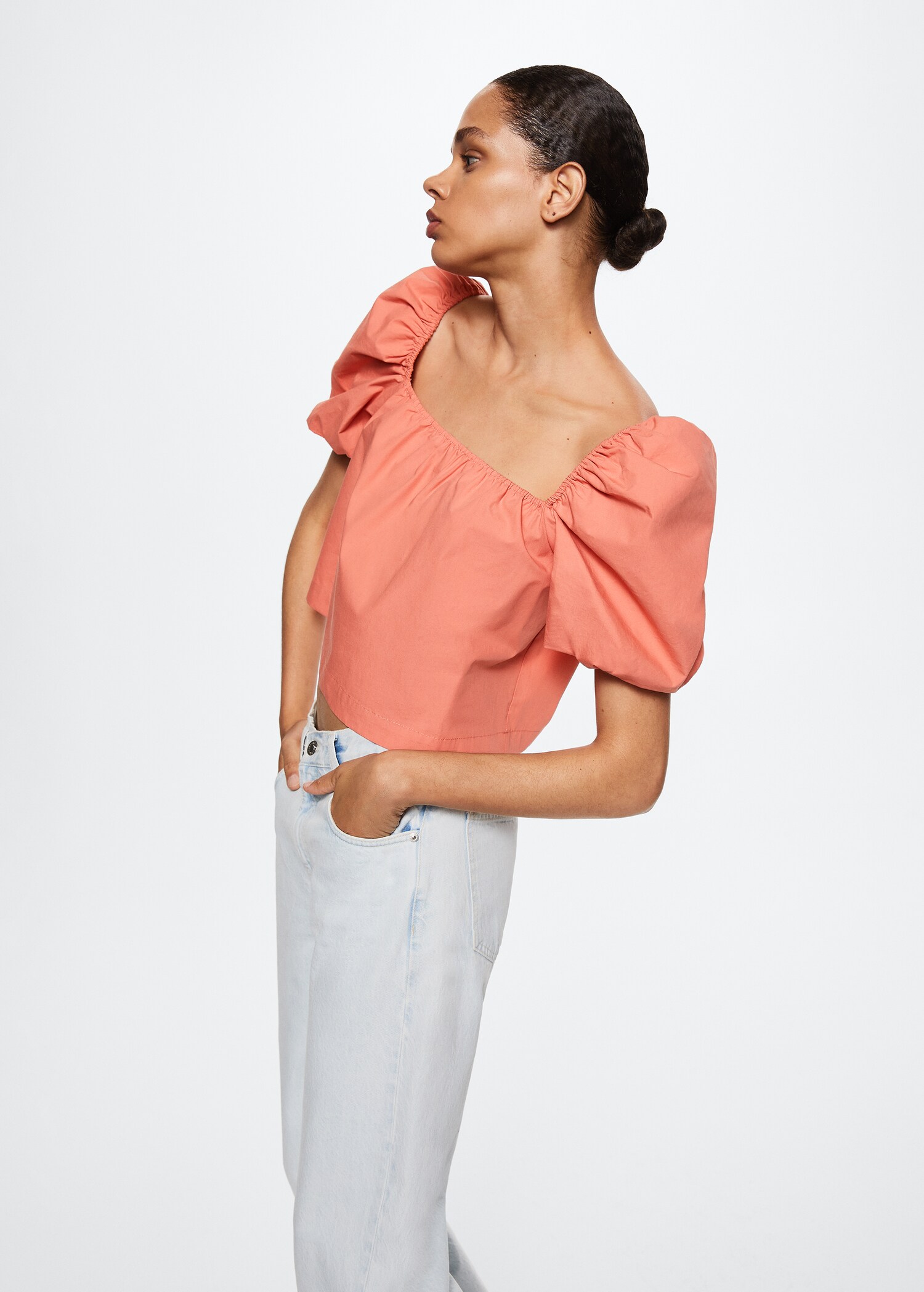 Puff sleeve top - Details of the article 6