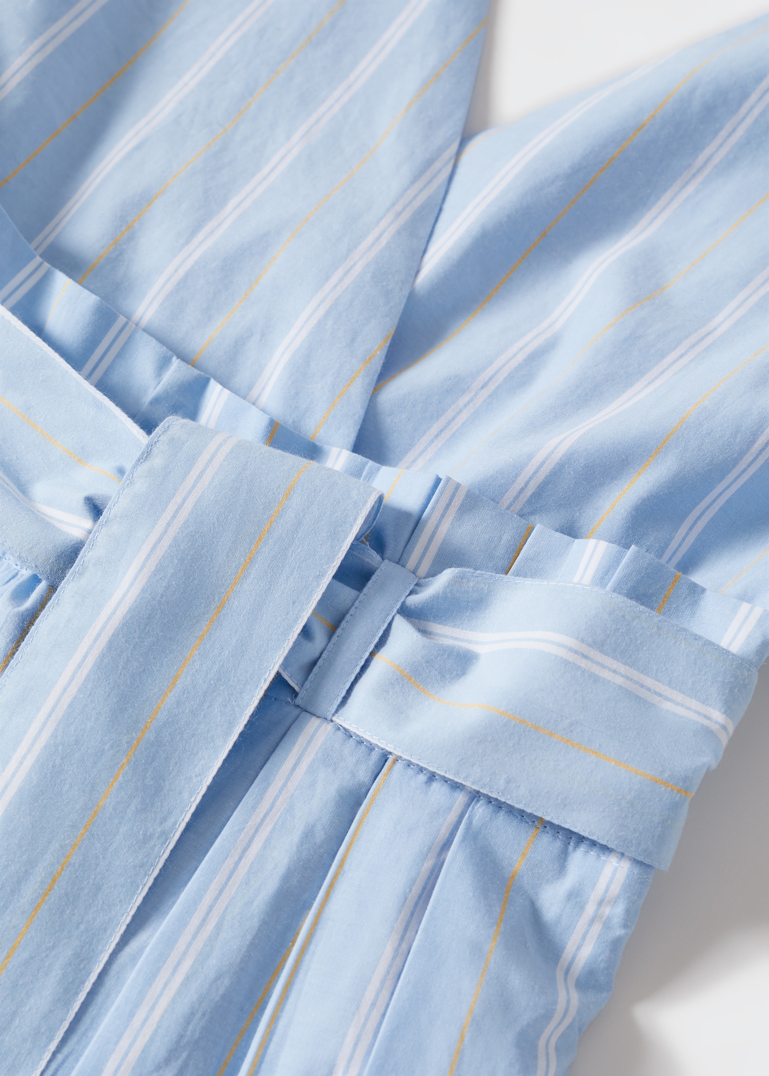 Gestreifter Baumwoll-Jumpsuit - Detail des Artikels 8
