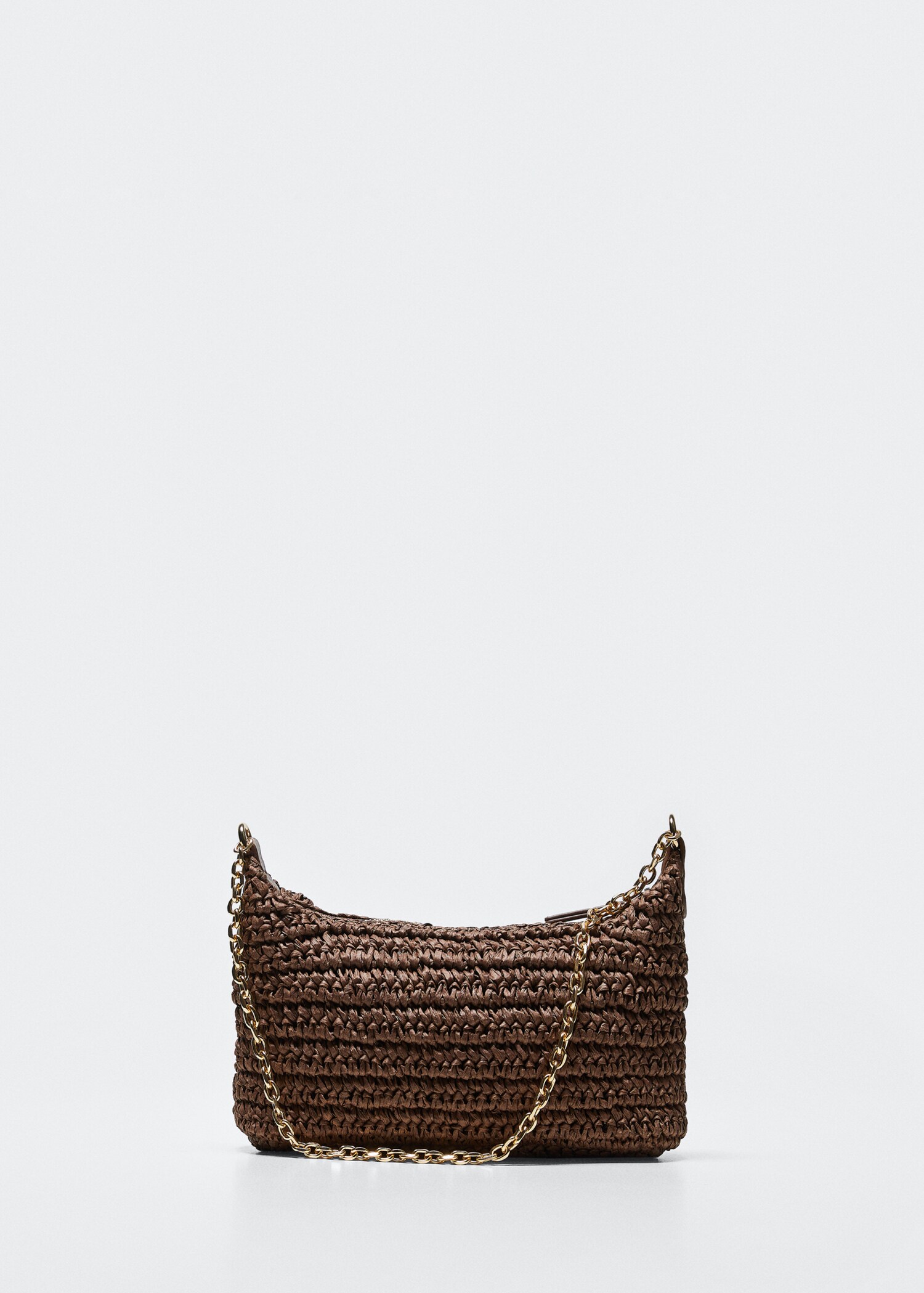 Raffia shoulder bag - Article without model