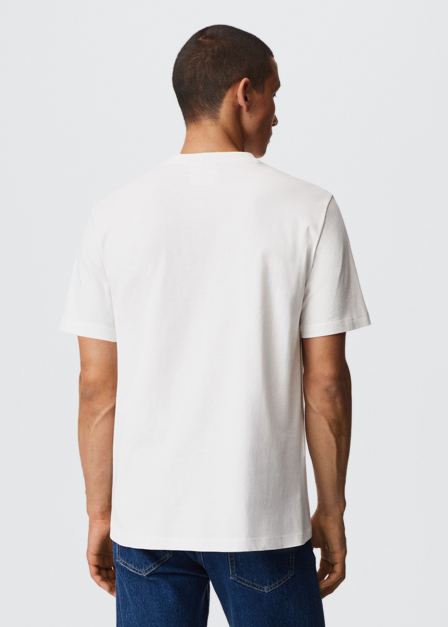 Bedrucktes T-Shirt mit Logo - Rückseite des Artikels