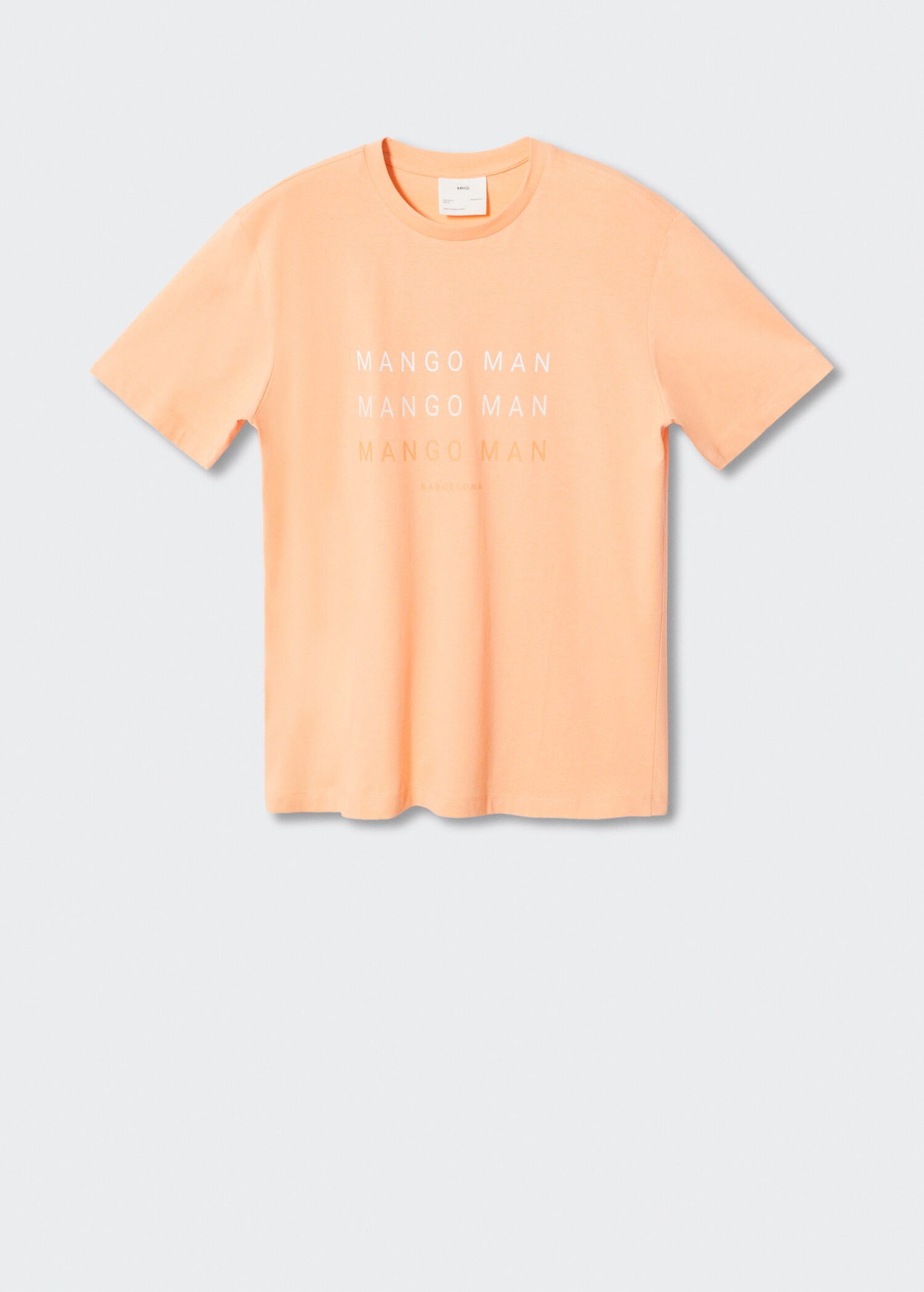 Bedrucktes T-Shirt mit Logo - Artikel ohne Model