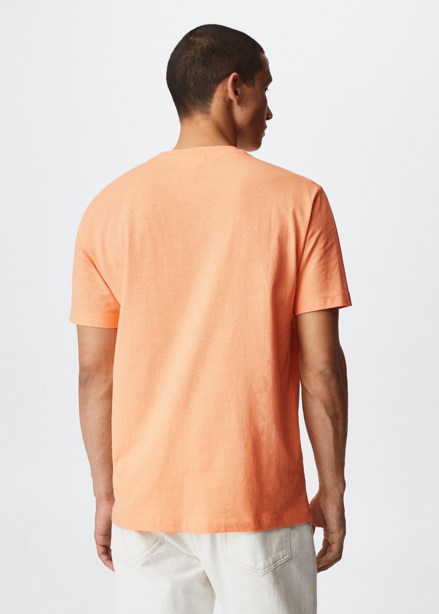 Bedrucktes T-Shirt mit Logo - Rückseite des Artikels