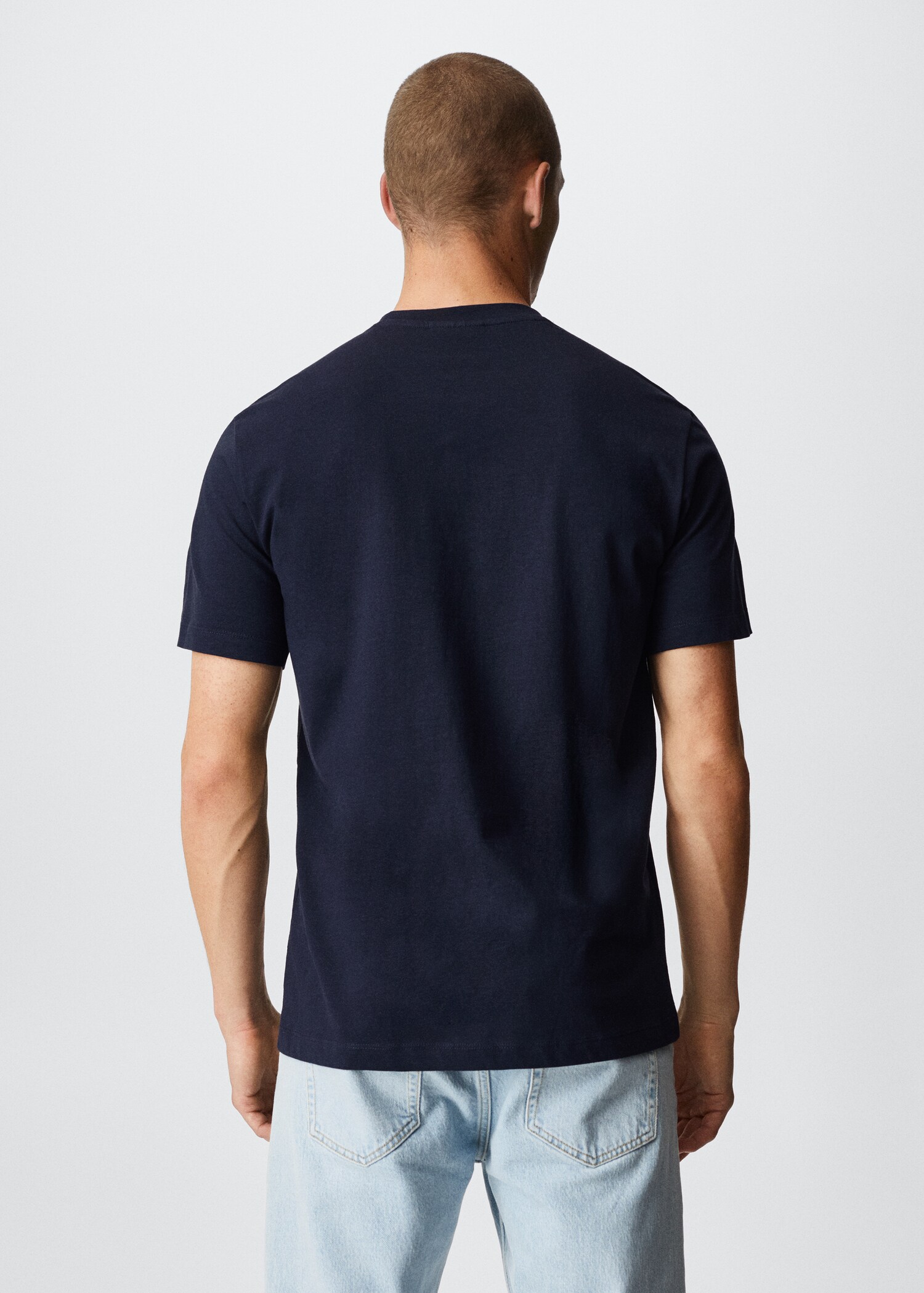 Bedrucktes T-Shirt mit Logo - Rückseite des Artikels