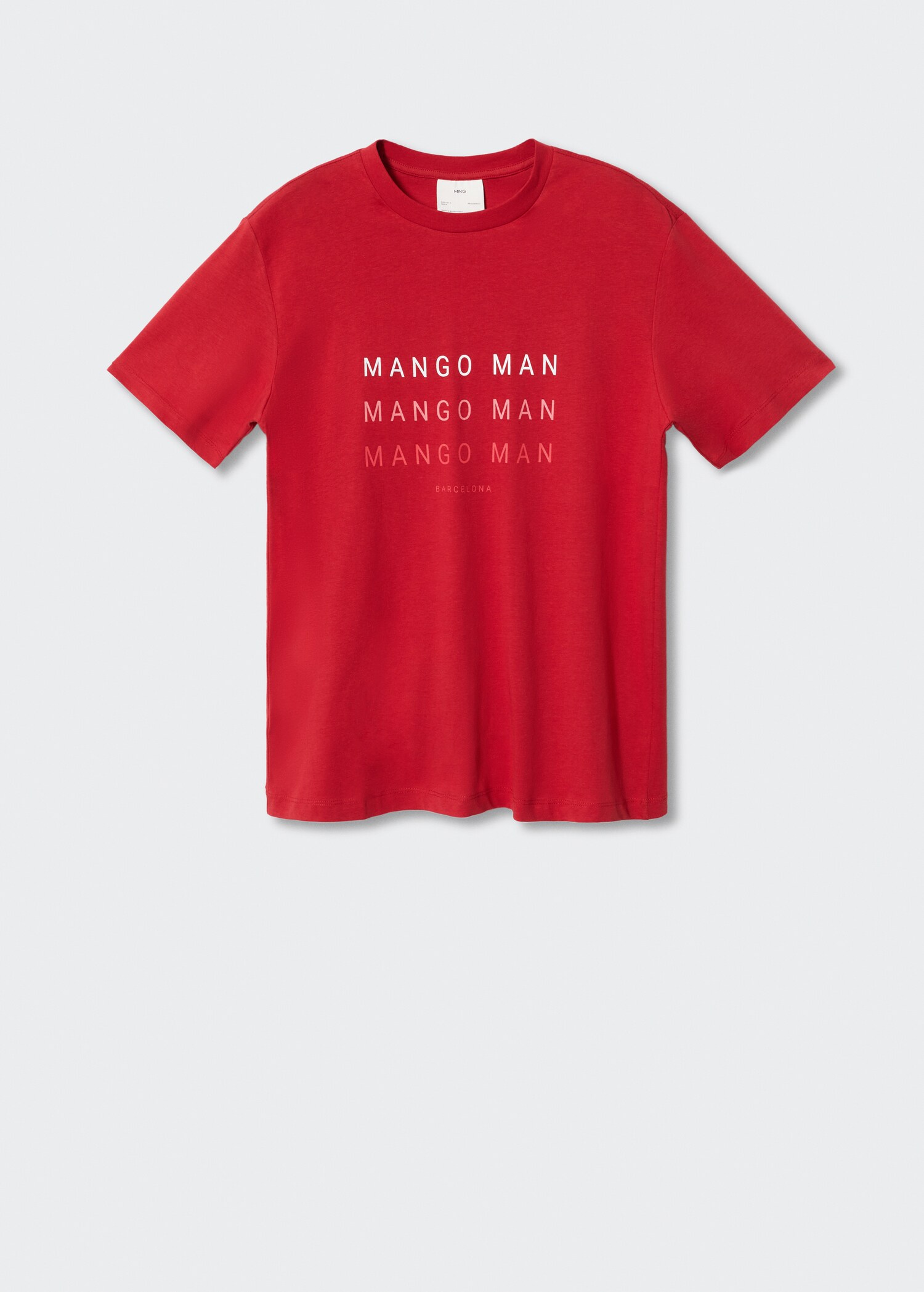 Bedrucktes T-Shirt mit Logo - Artikel ohne Model