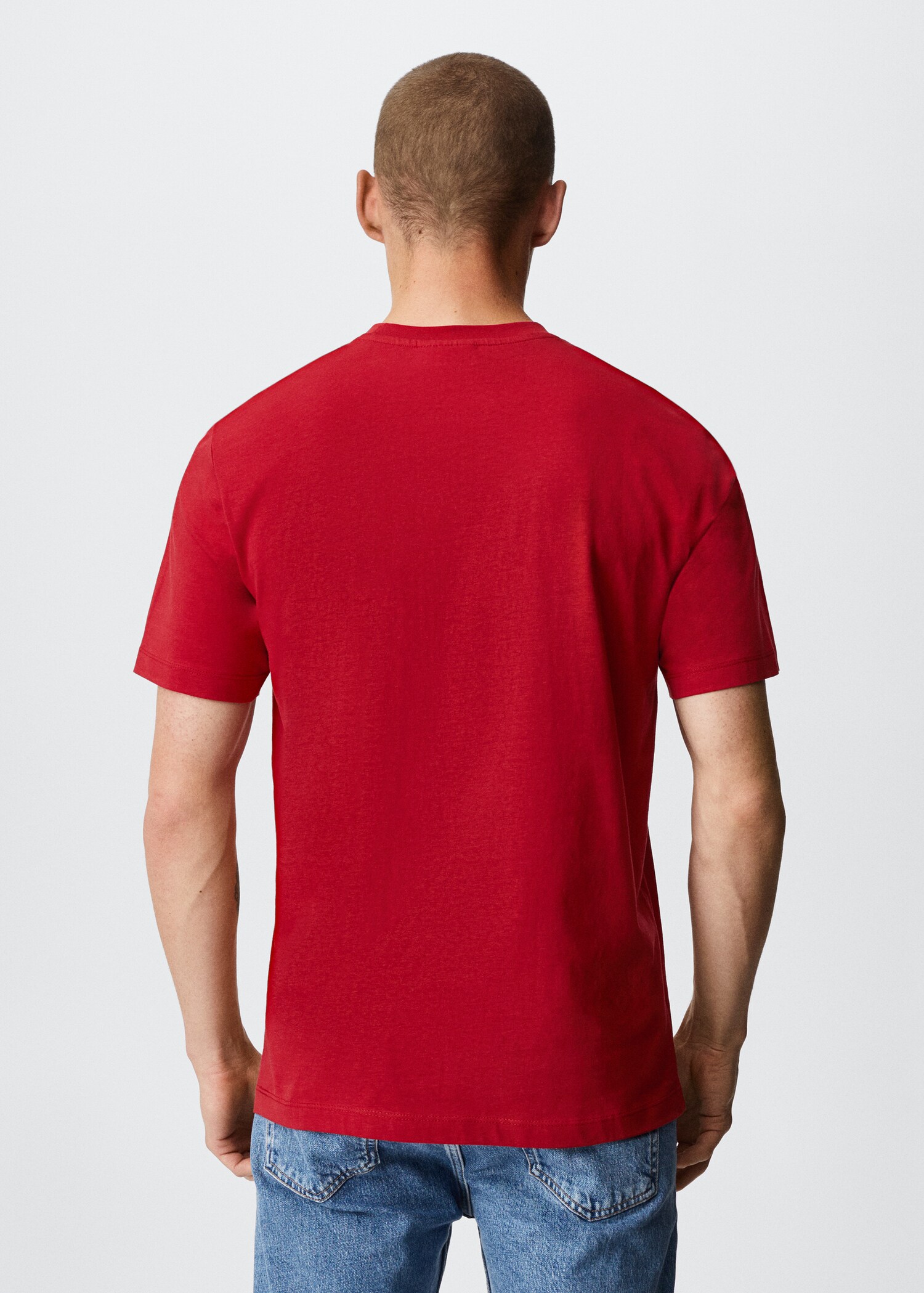 Bedrucktes T-Shirt mit Logo - Rückseite des Artikels