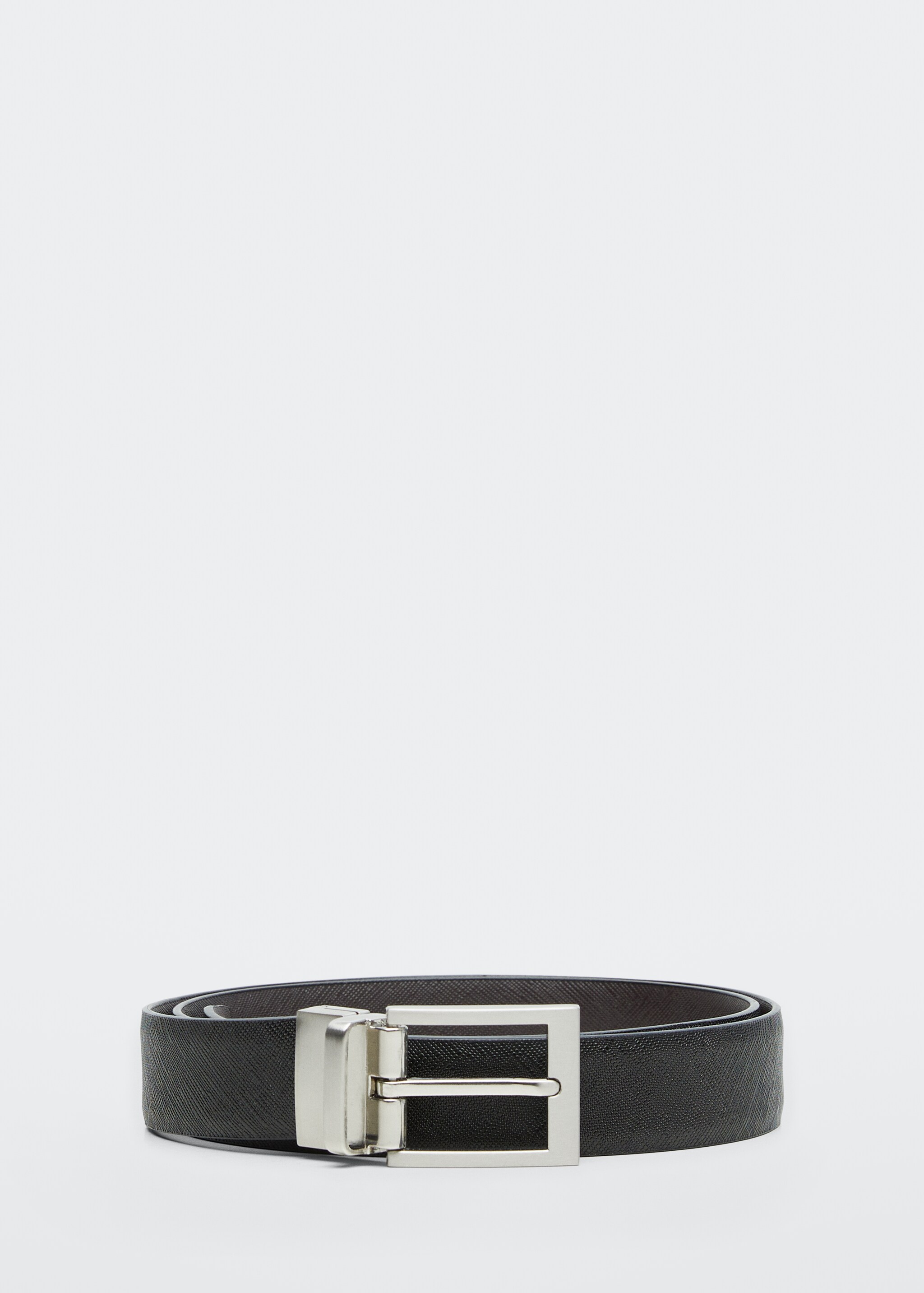 Saffiano leather tailored belt - Article without model