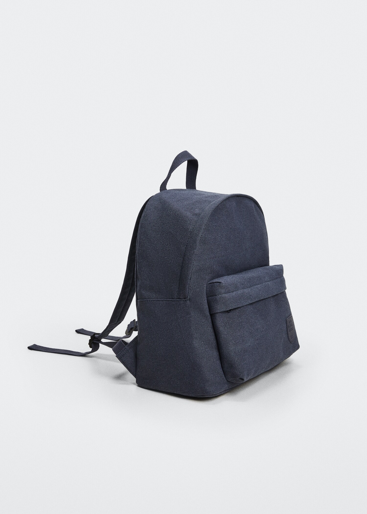 Basic canvas backpack - Medium plane