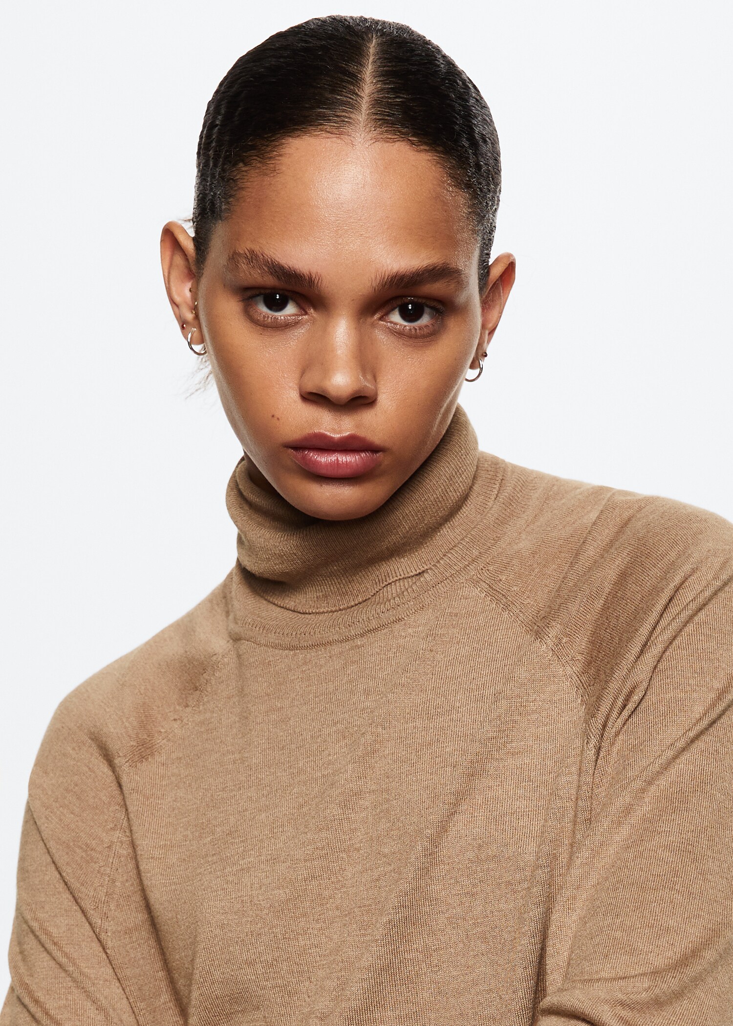 Turtleneck knitted sweater - Details of the article 2
