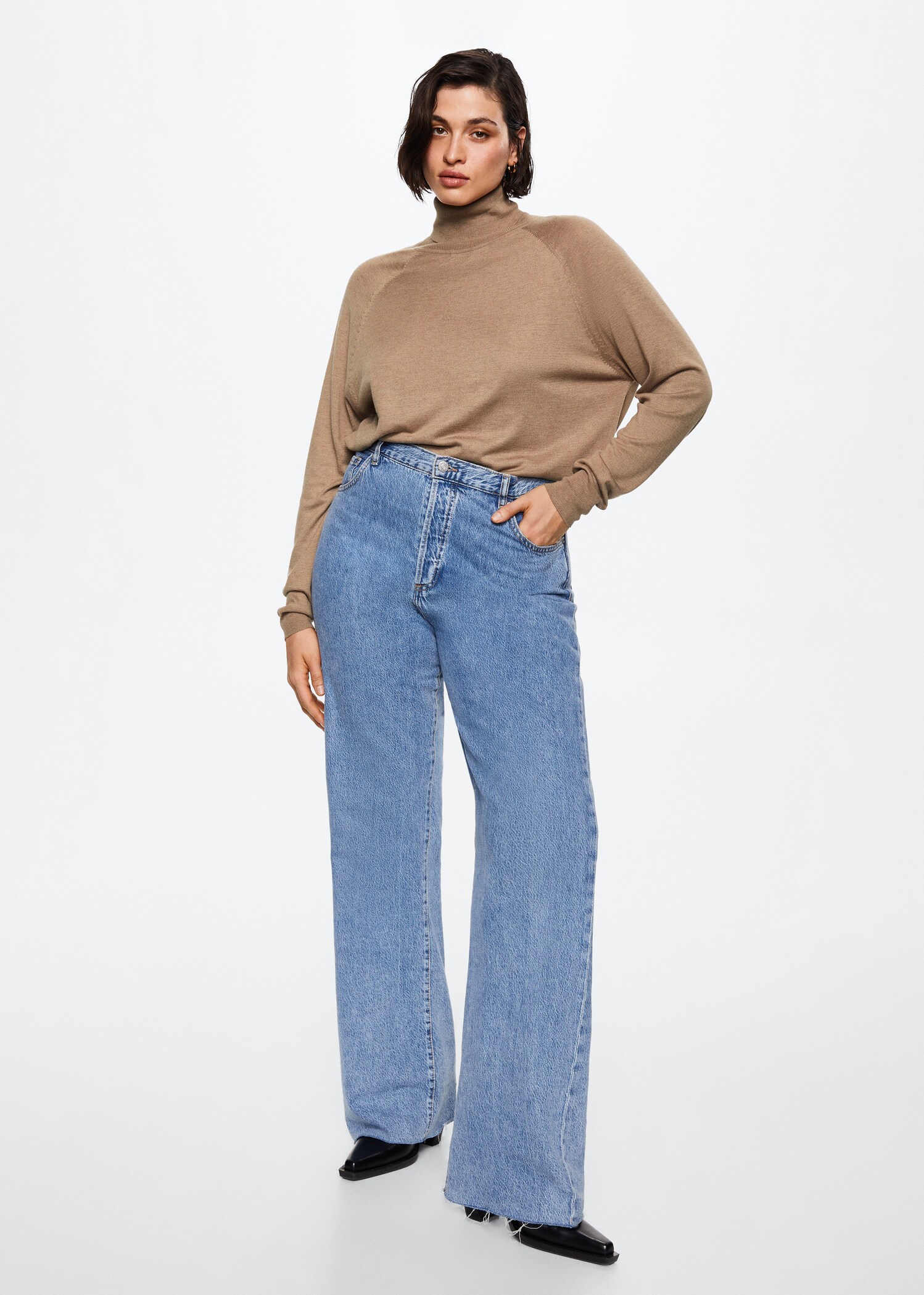 Turtleneck knitted sweater - Details of the article 3