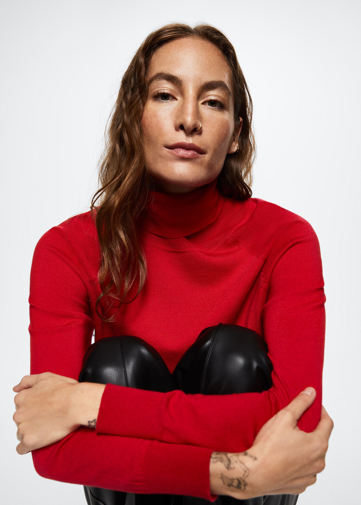 Turtleneck knitted sweater - Details of the article 6