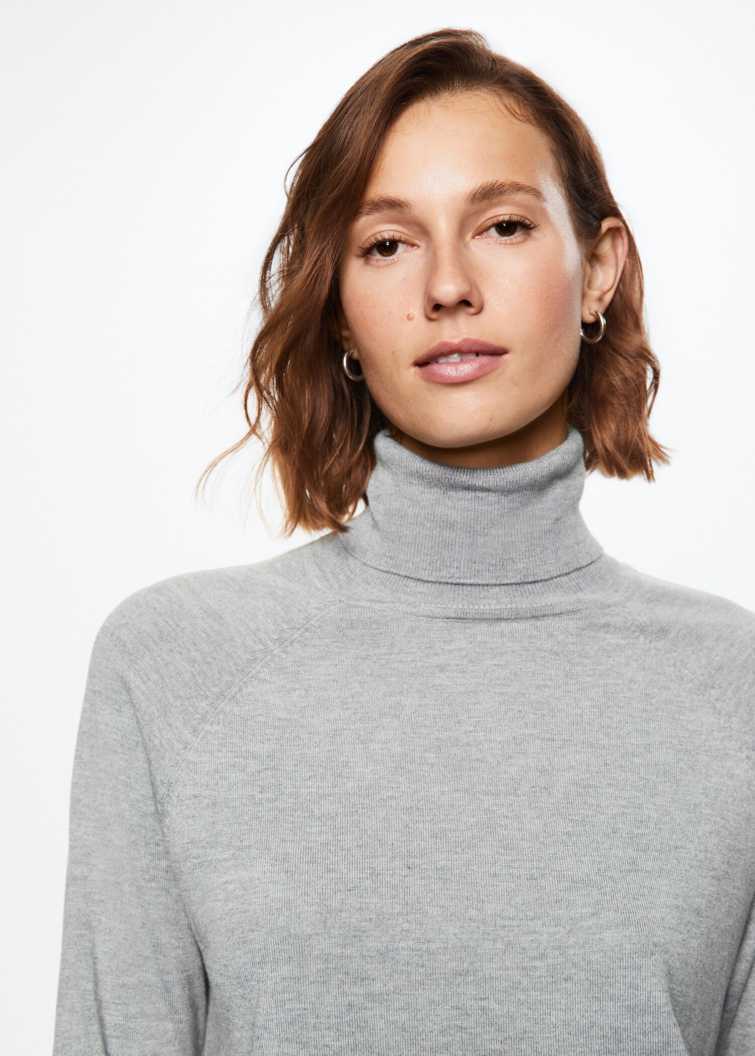 Turtleneck knitted sweater - Details of the article 1