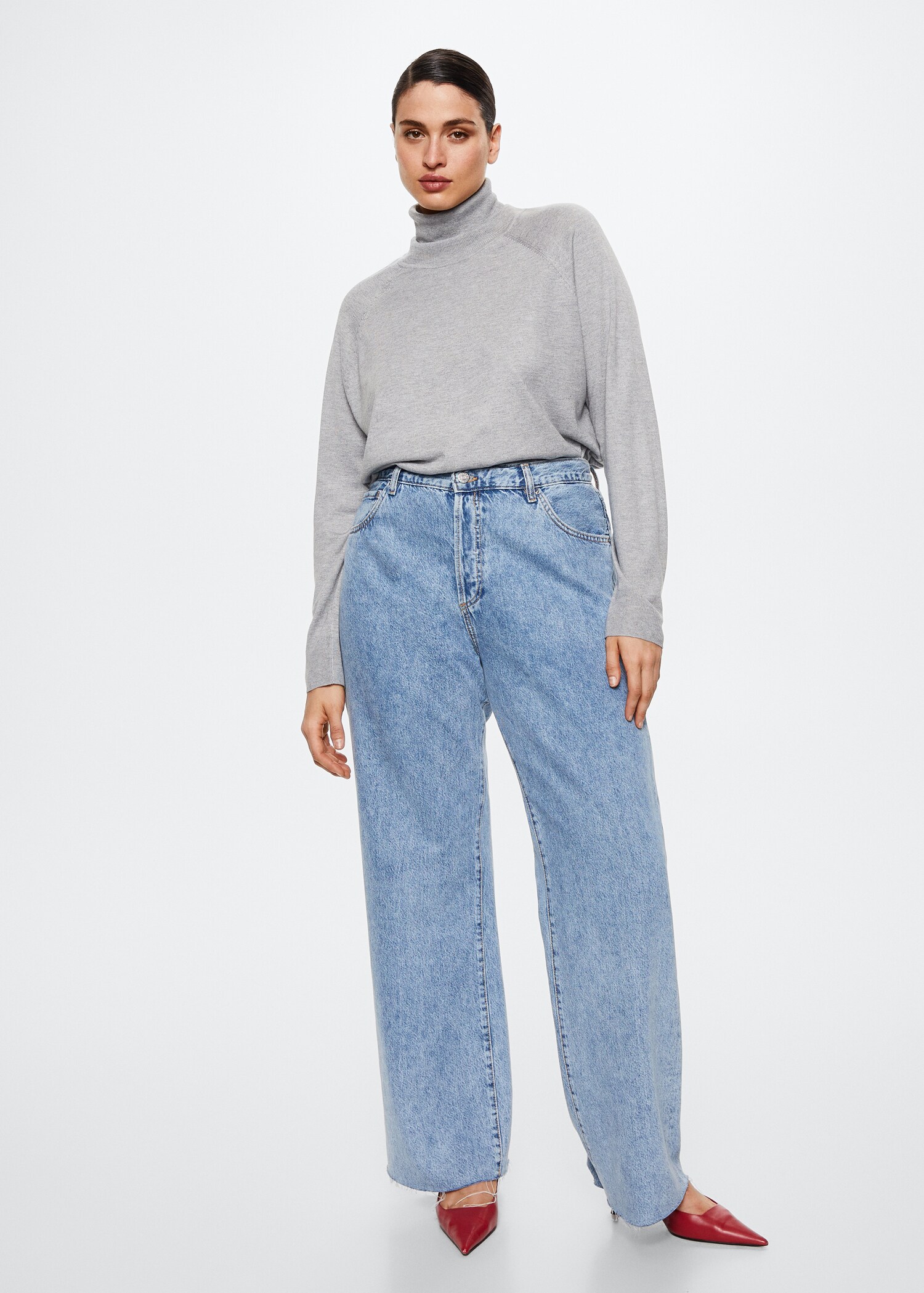 Turtleneck knitted sweater - Details of the article 3