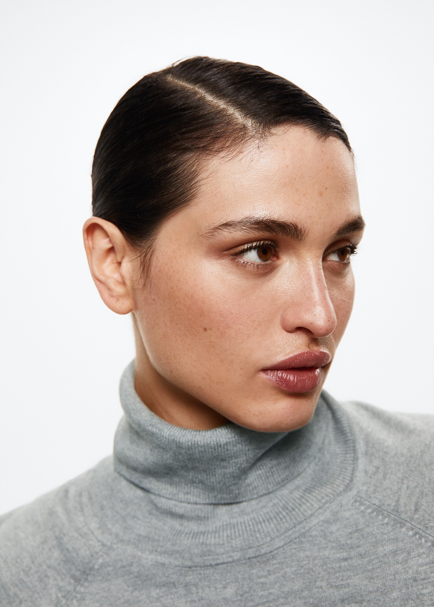 Turtleneck knitted sweater - Details of the article 4