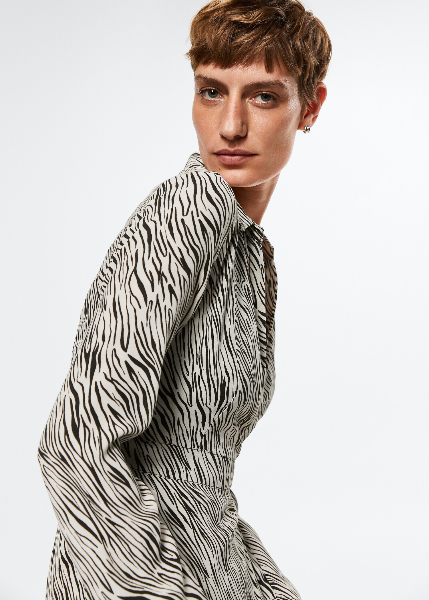 Animal print dress - Details of the article 2
