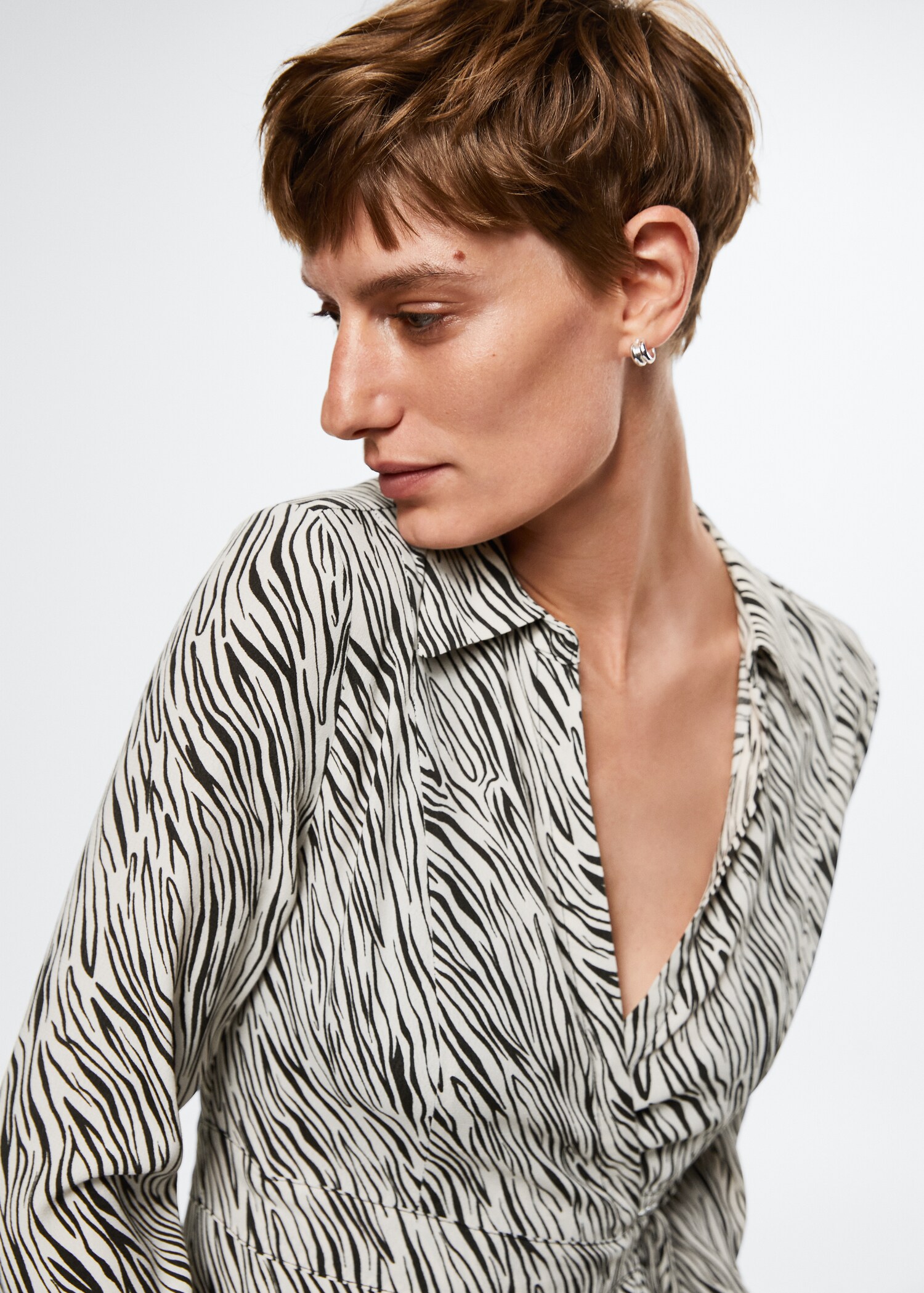 Animal print dress - Details of the article 6