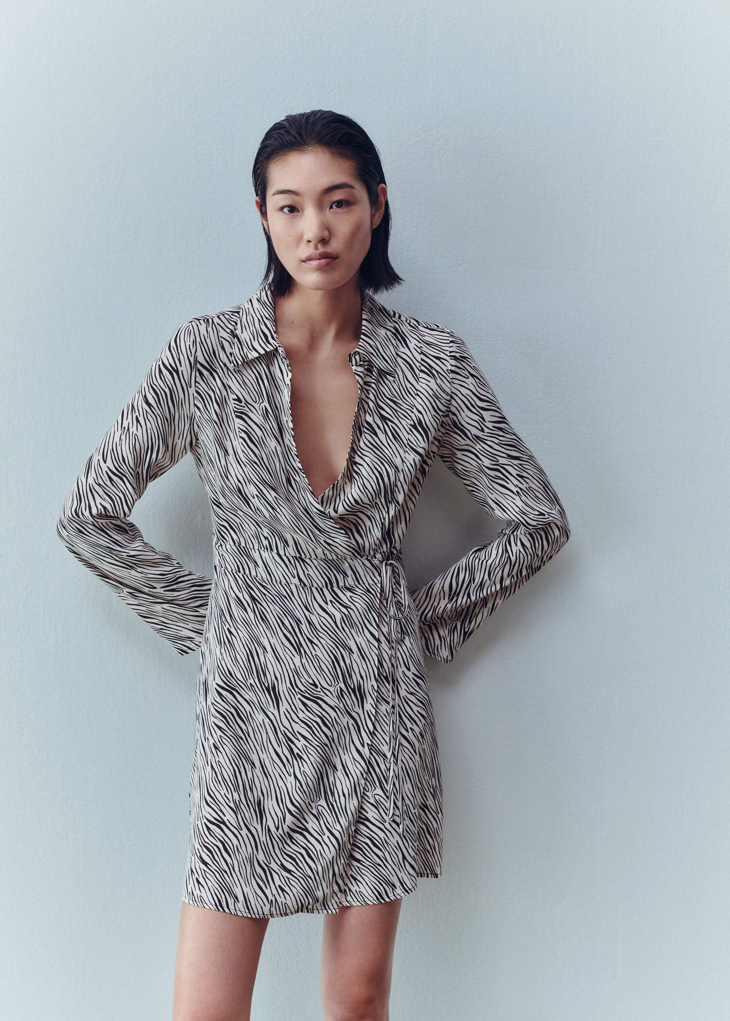 Animal print dress - Details of the article 7