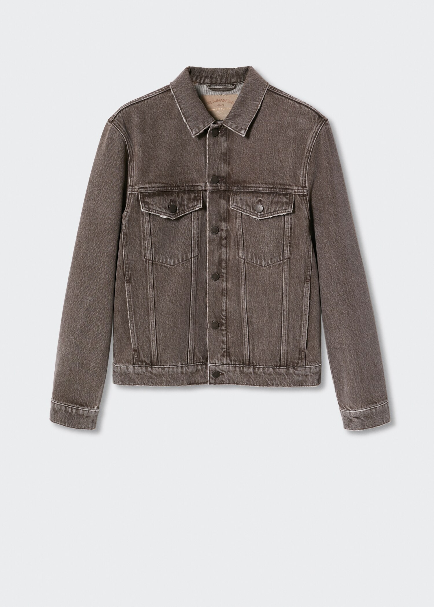 Oversize denim jacket - Article without model