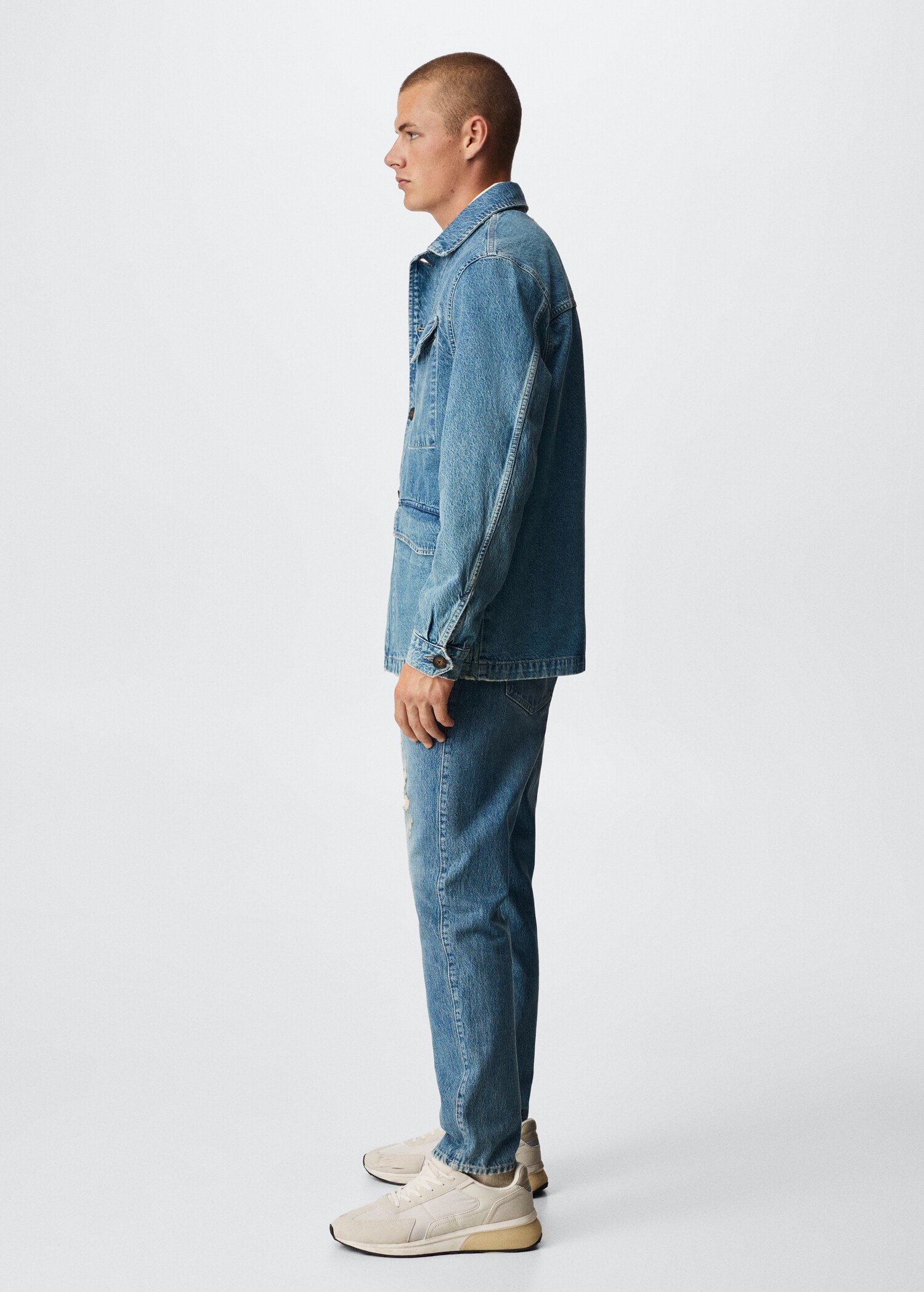Pockets denim jacket - Details of the article 2