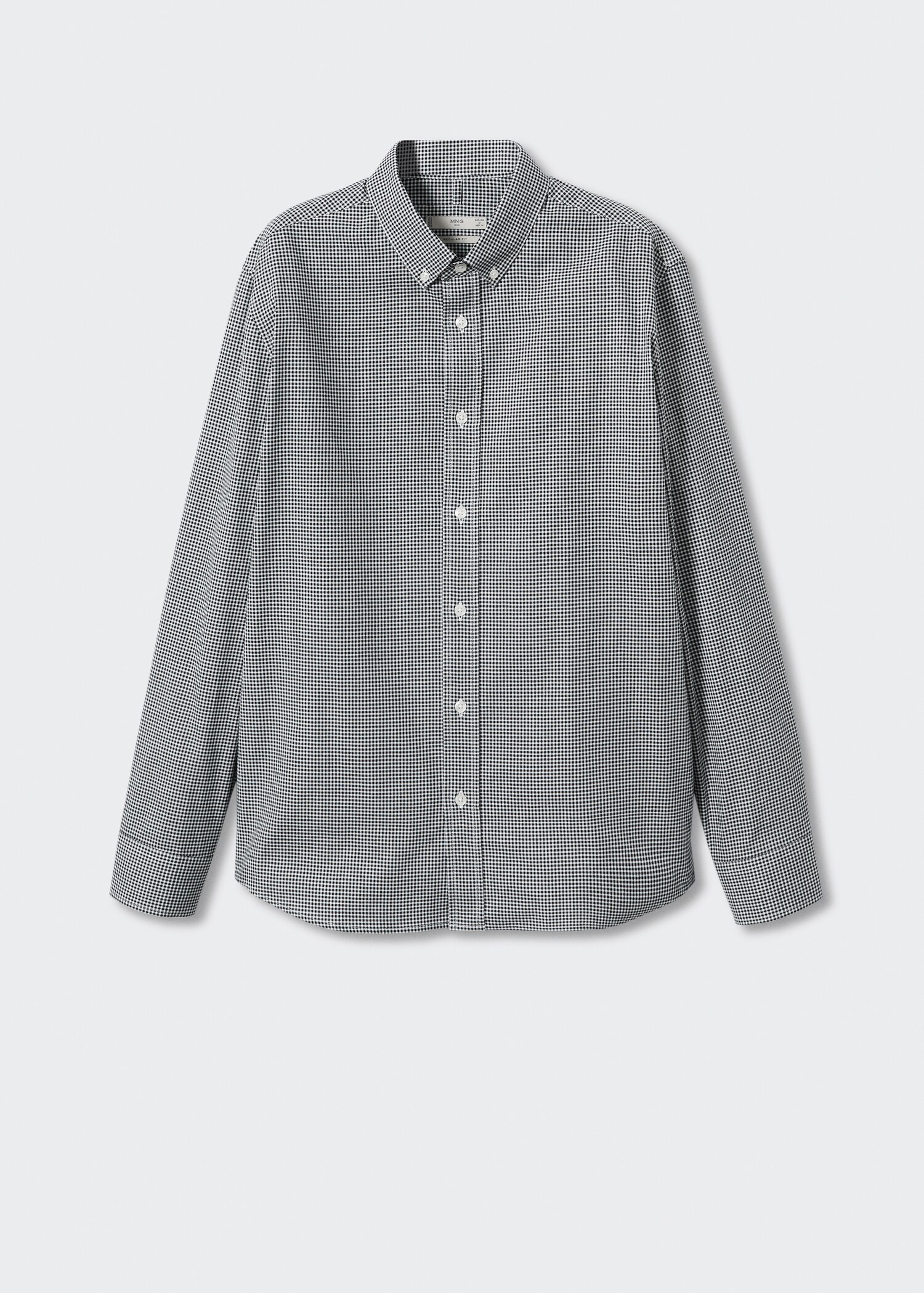 Check cotton shirt - Article without model