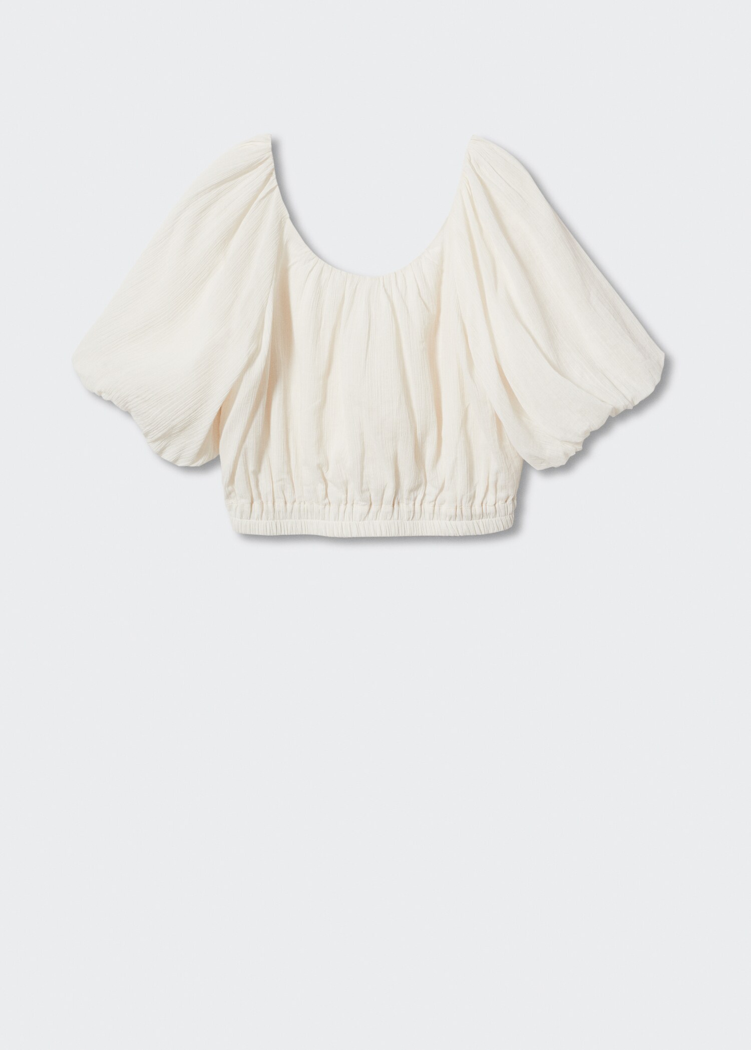Puffed sleeves blouse - Article without model