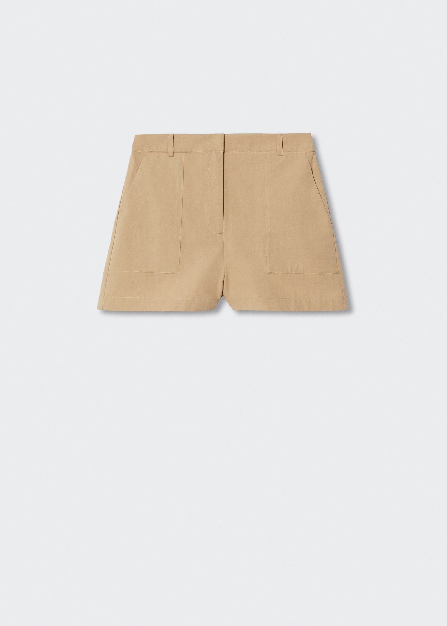 Pockets cotton shorts - Article without model