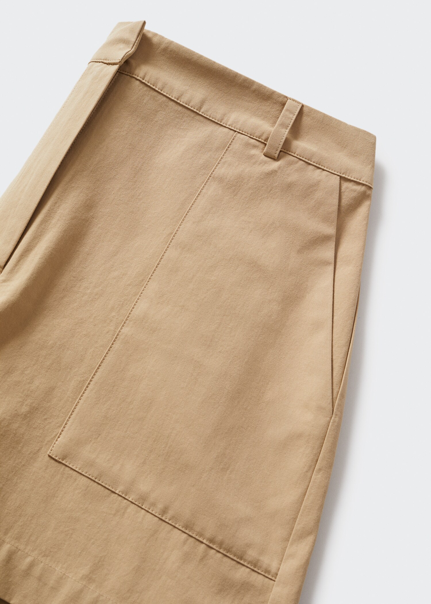 Pockets cotton shorts - Details of the article 8