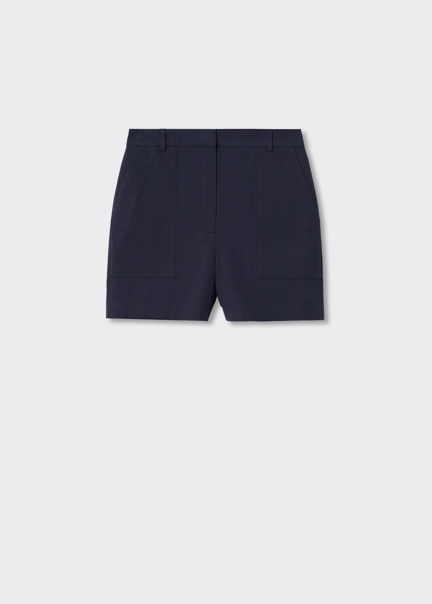 Pockets cotton shorts - Article without model