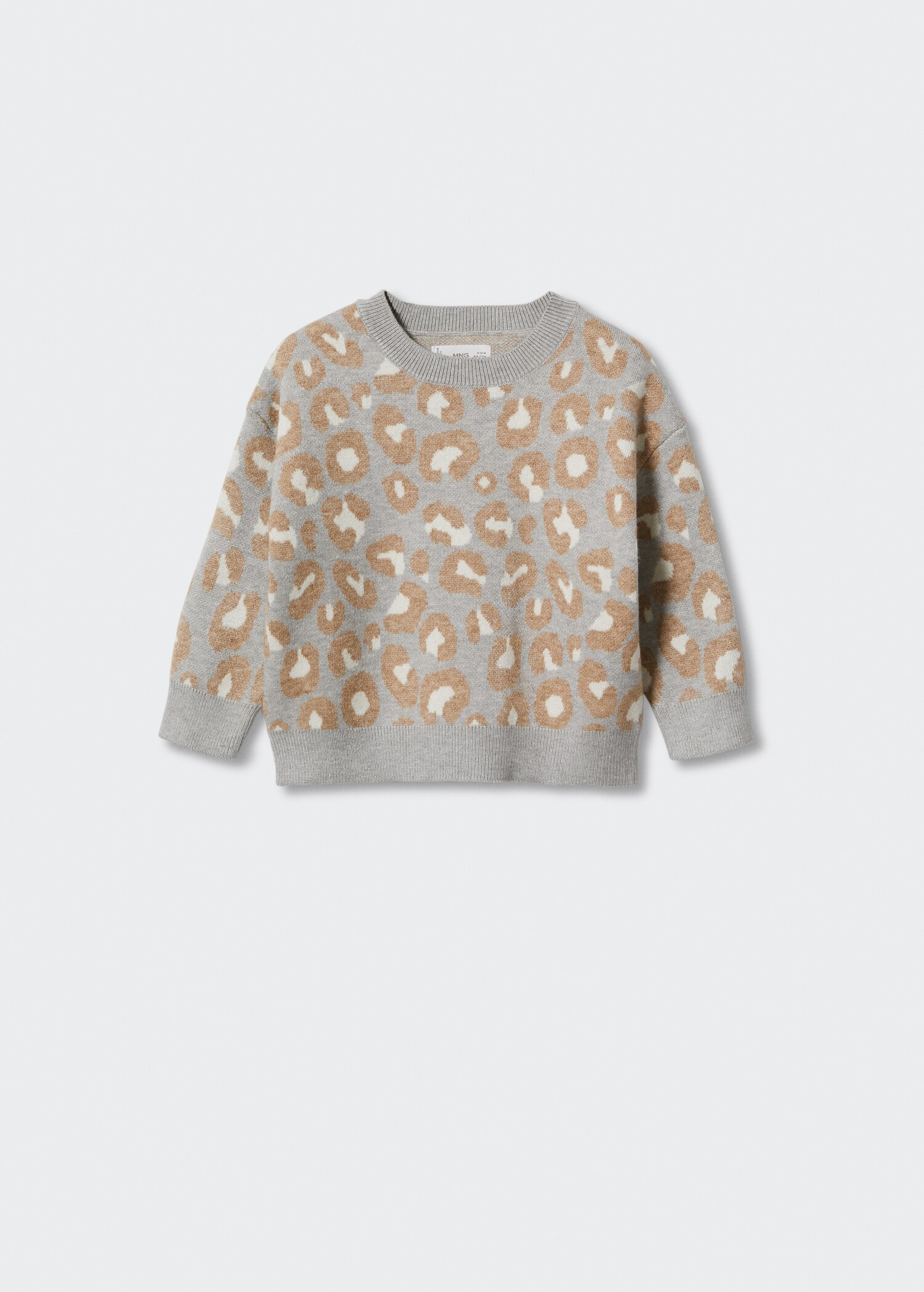 Gemusterter Strickpullover - Artikel ohne Model