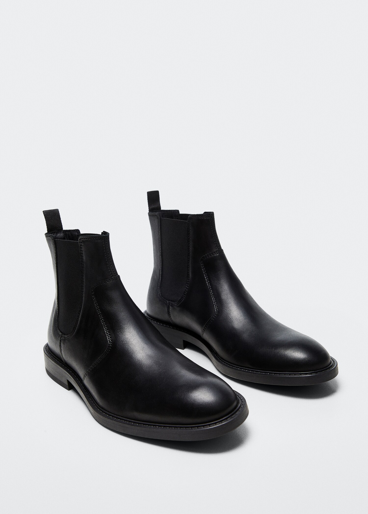 Botines chelsea pell - Pla mig