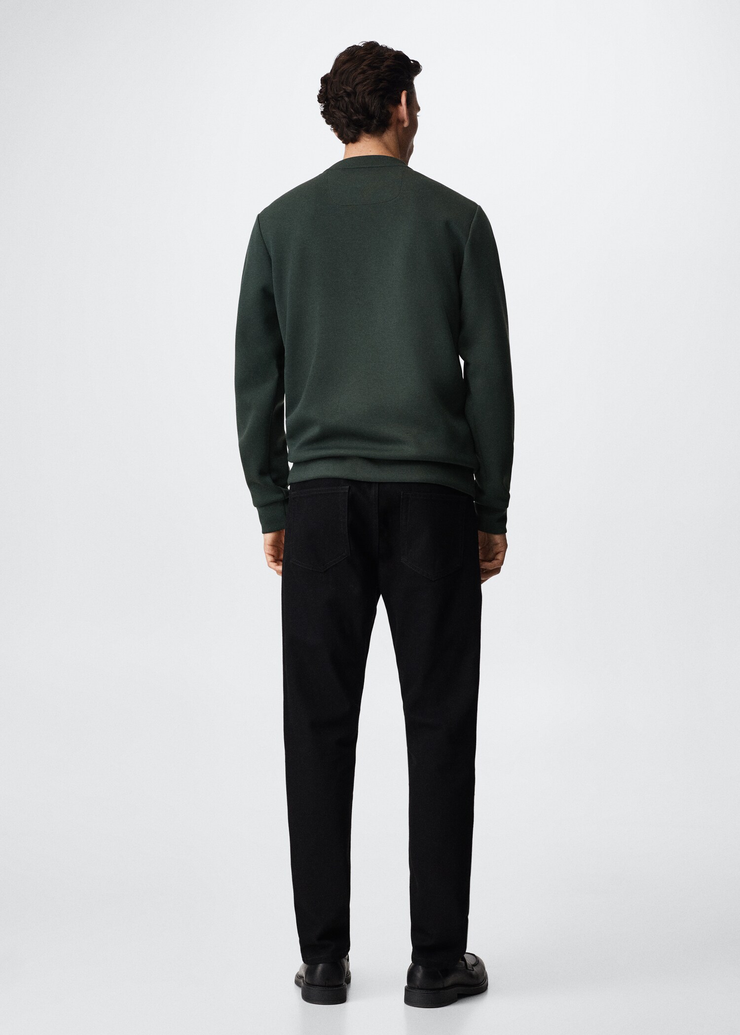 Breathable antibacterial sweatshirt - Reverse of the article