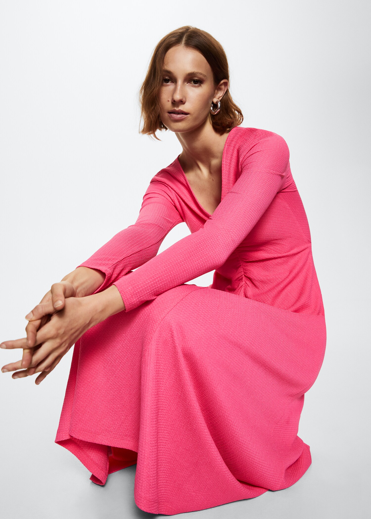 Ruched detail dress - Details of the article 2