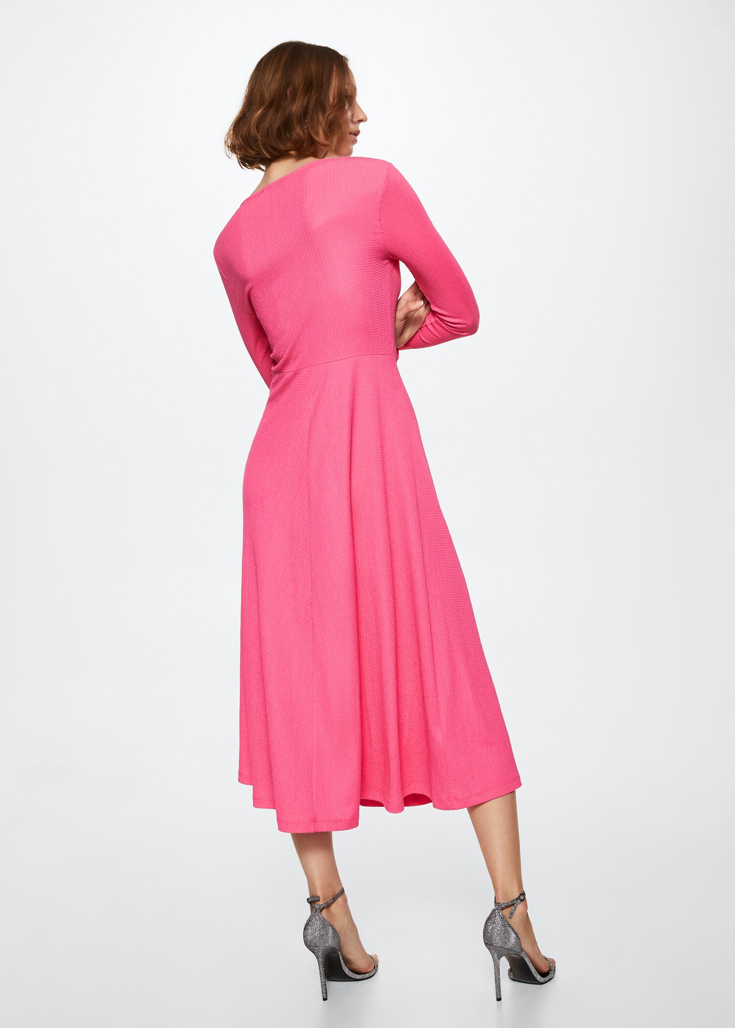 Ruched detail dress - Reverse of the article