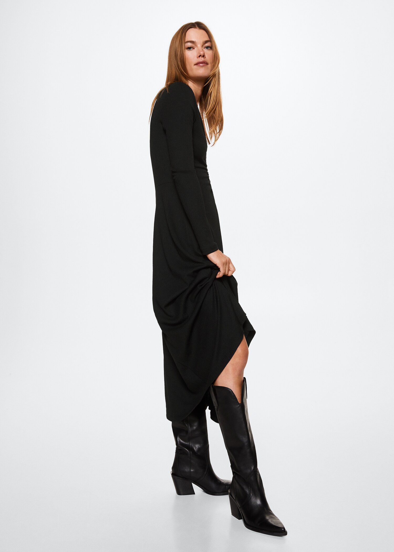 Ruched detail dress - Details of the article 2