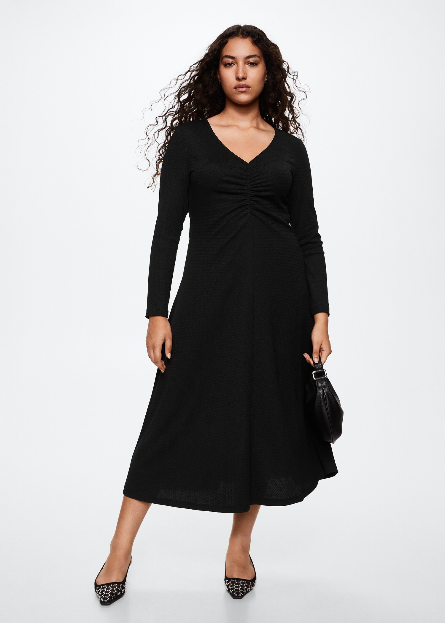 Ruched detail dress - Details of the article 3