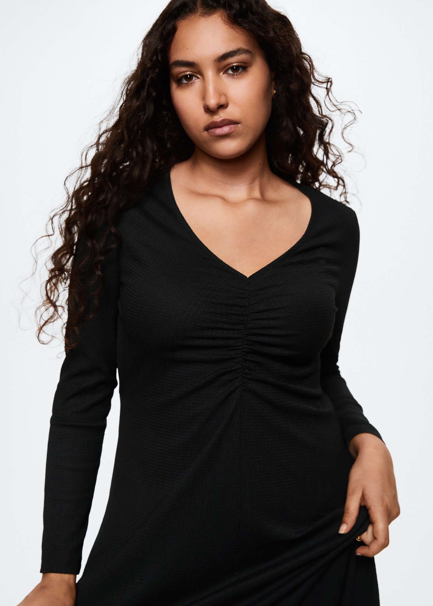 Ruched detail dress - Details of the article 4
