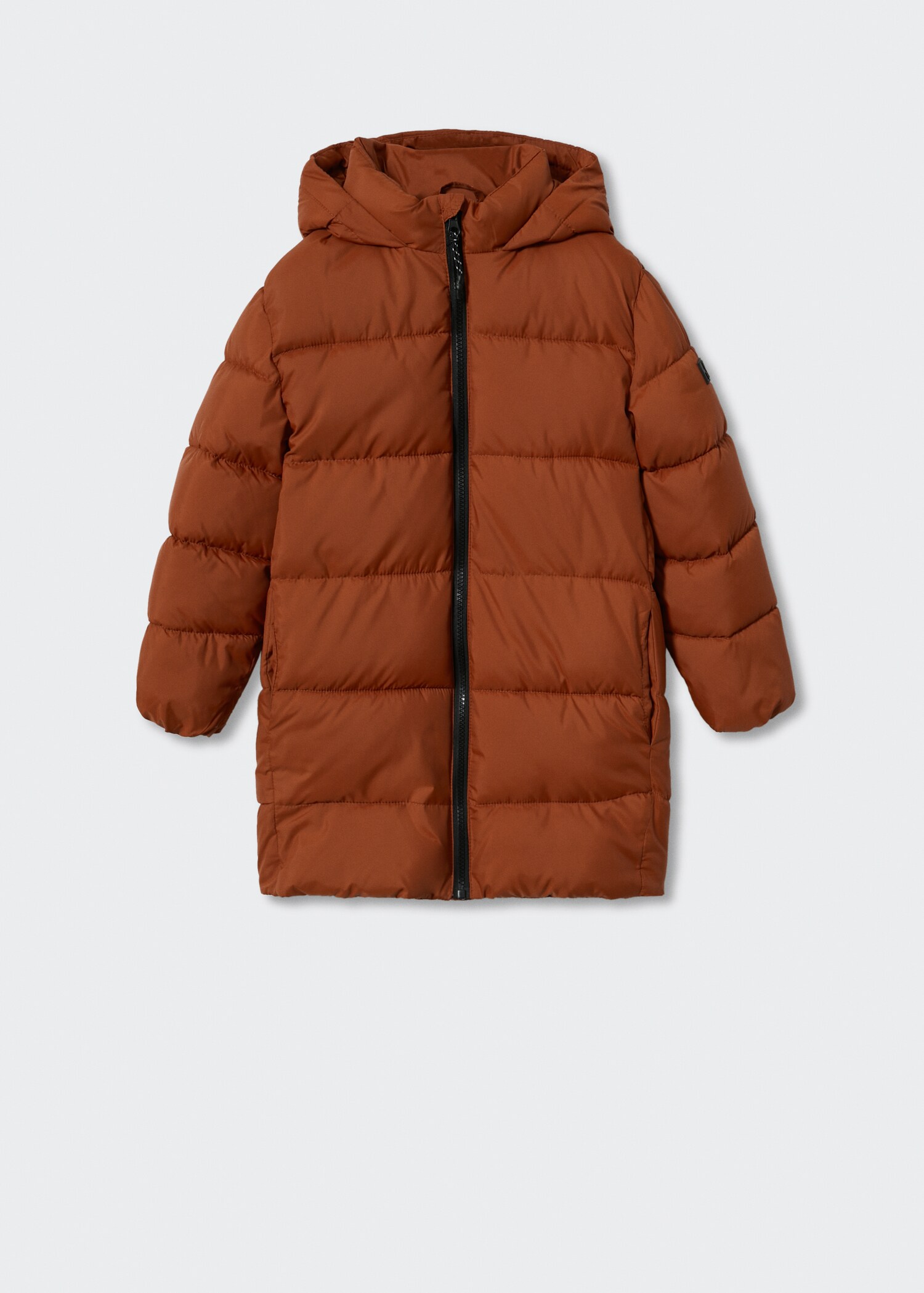 Quilted long coat - Article without model