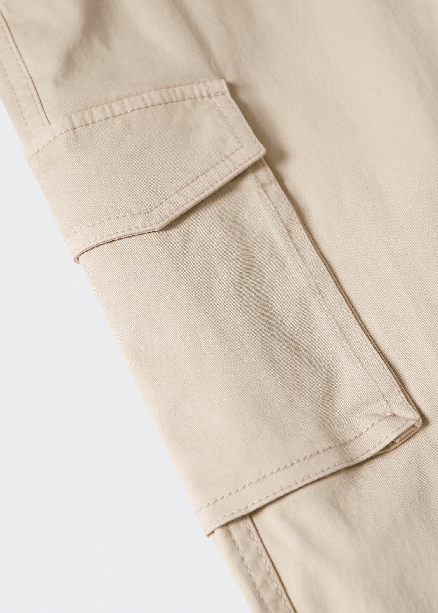 Cotton cargo trousers - Details of the article 8