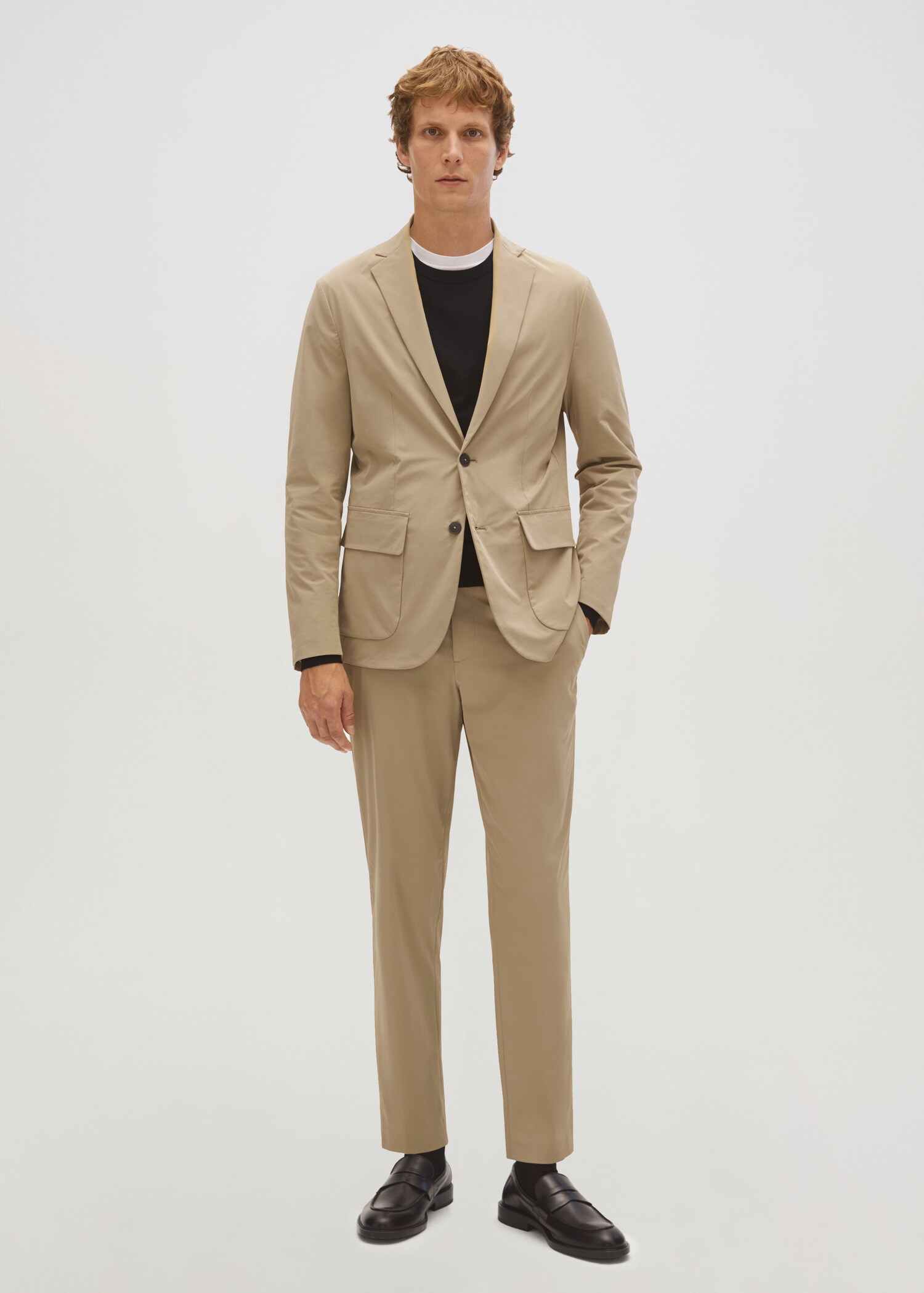 Marynarka garniturowa slim fit ze stretchem - Szczegóły artykułu 7