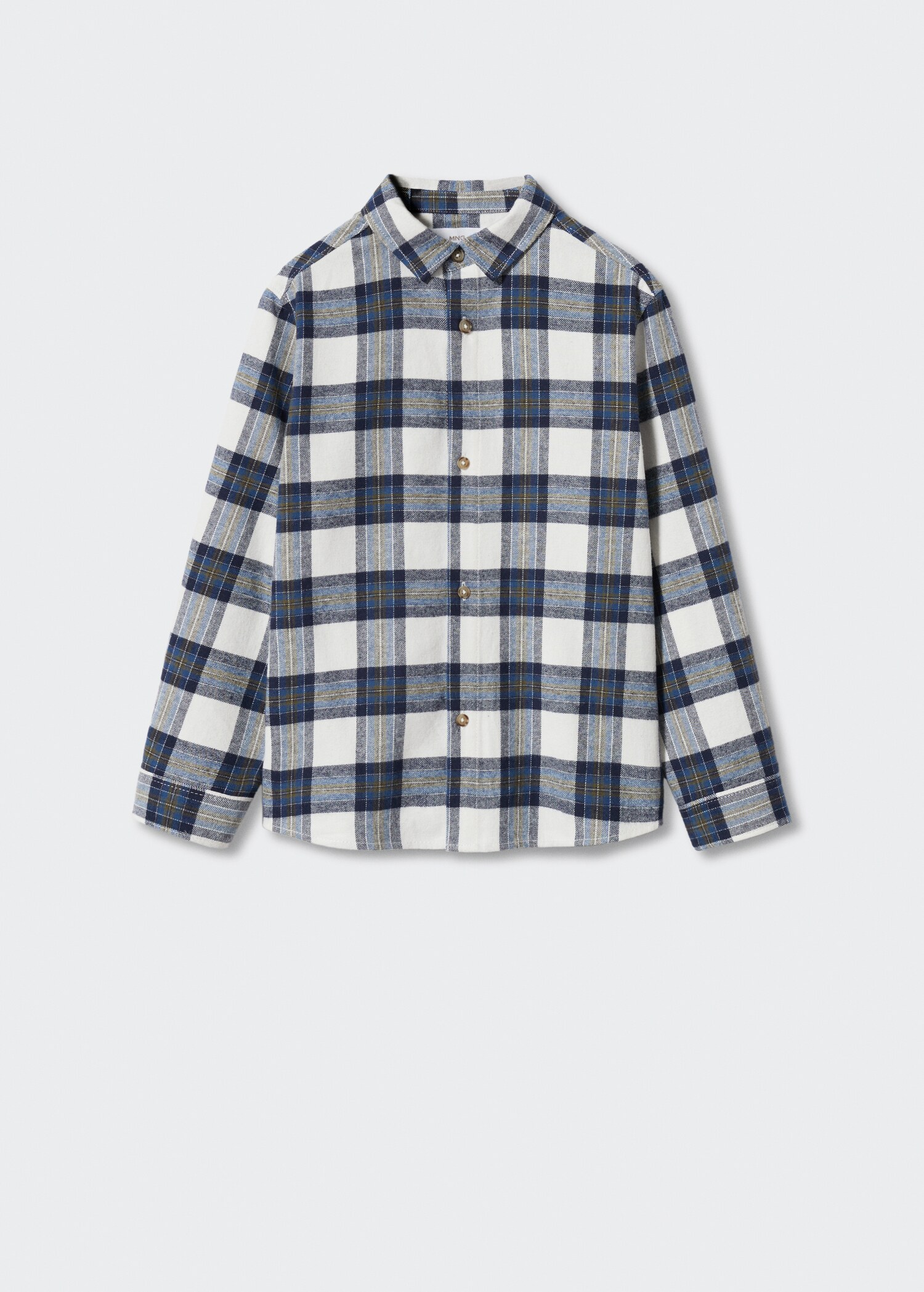 Check cotton shirt - Article without model