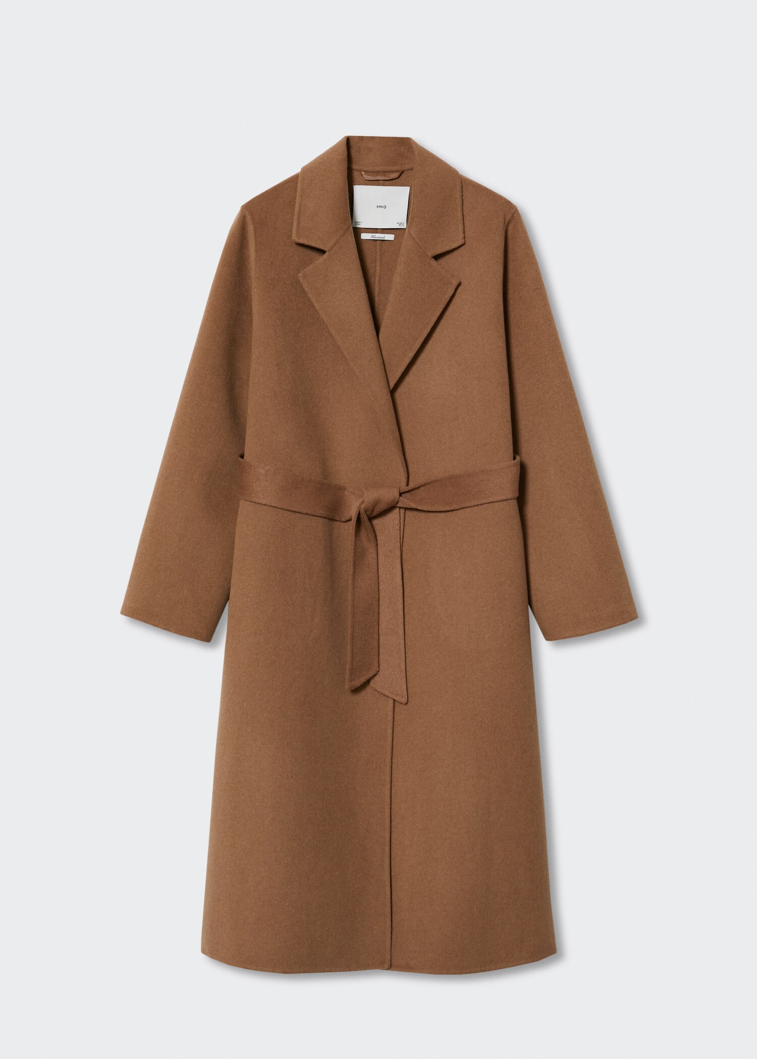 Manteau fait main avec ceinture - Article sans modèle
