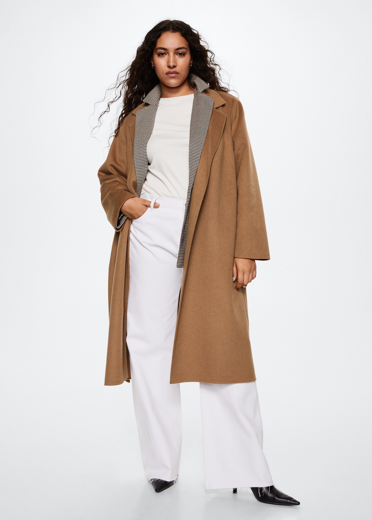 Manteau fait main avec ceinture - Détail de l'article 3