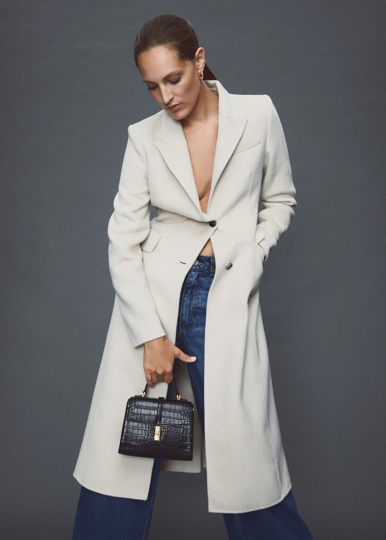 Manteau laine ajusté fait main - Détail de l'article 6