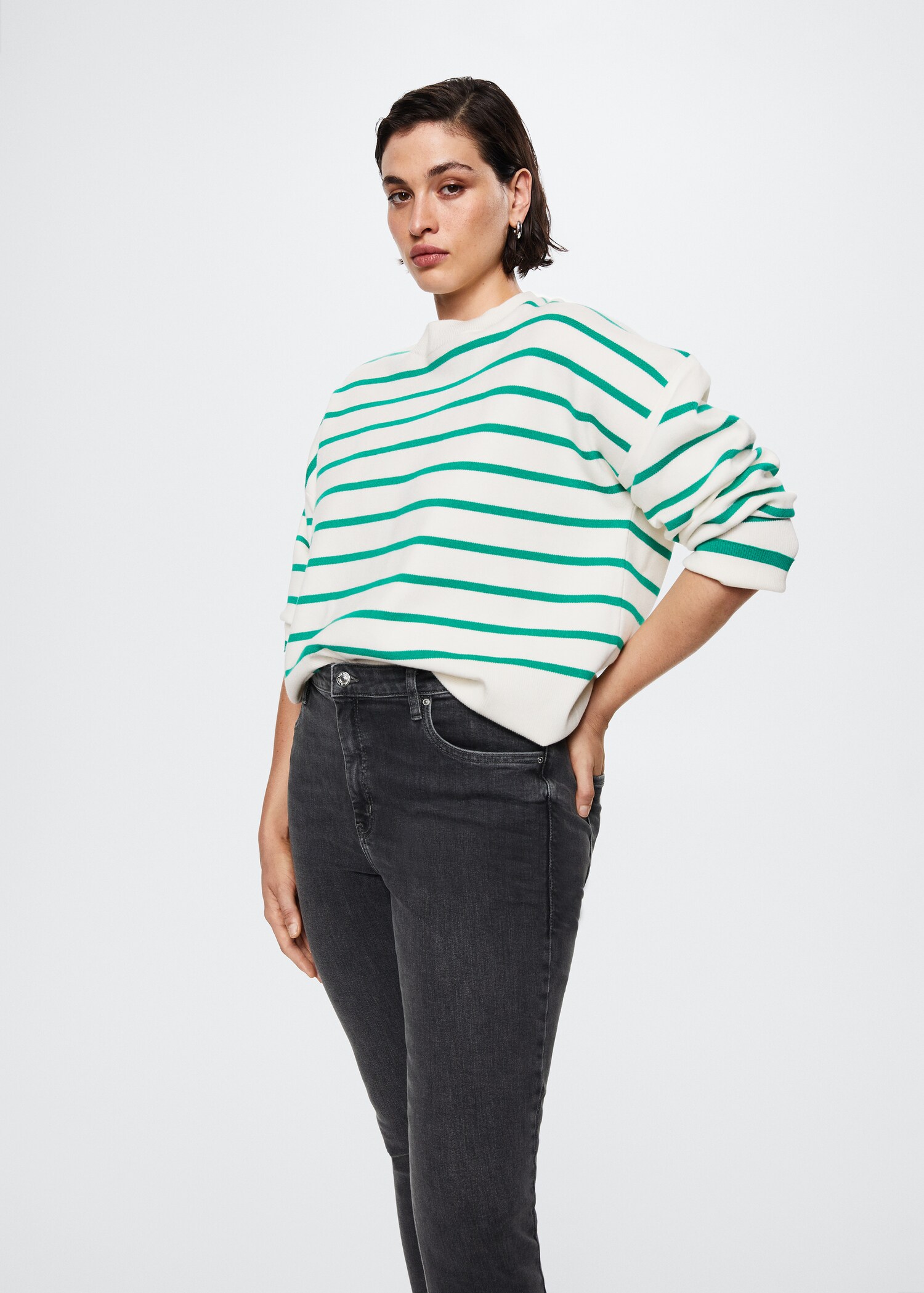Skinny cropped jeans - Details of the article 5