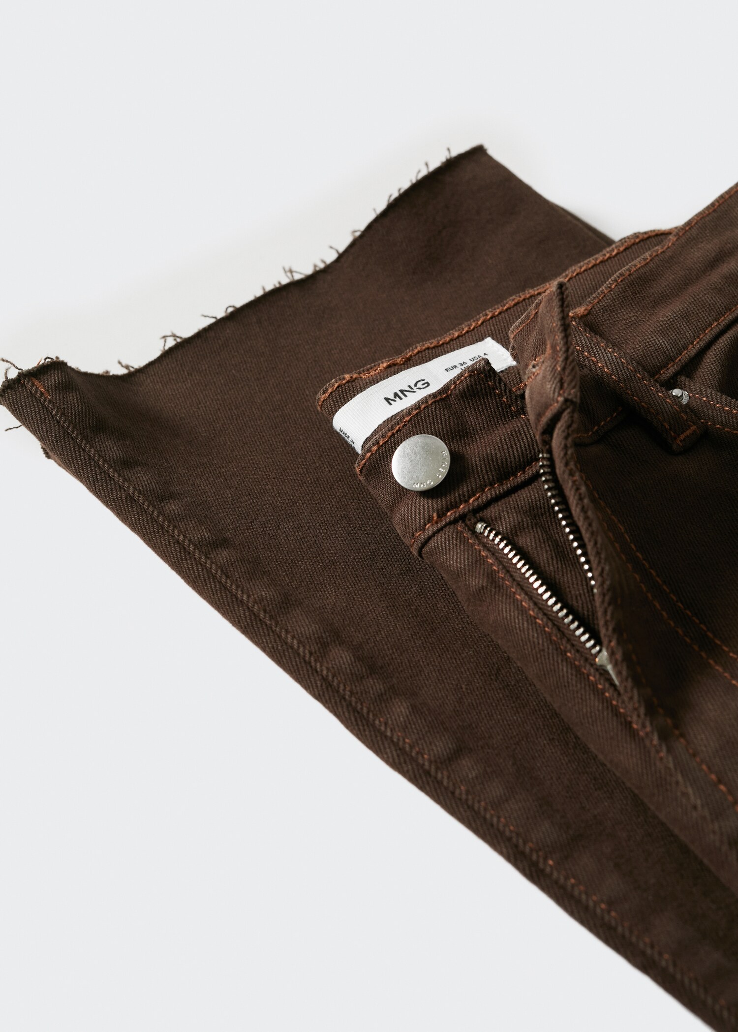 Dżinsy bootcut z wysokim stanem - Szczegóły artykułu 8