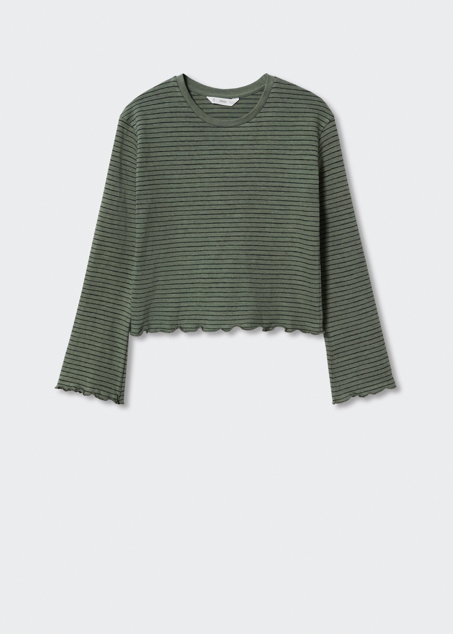 Striped long sleeves t-shirt - Article without model