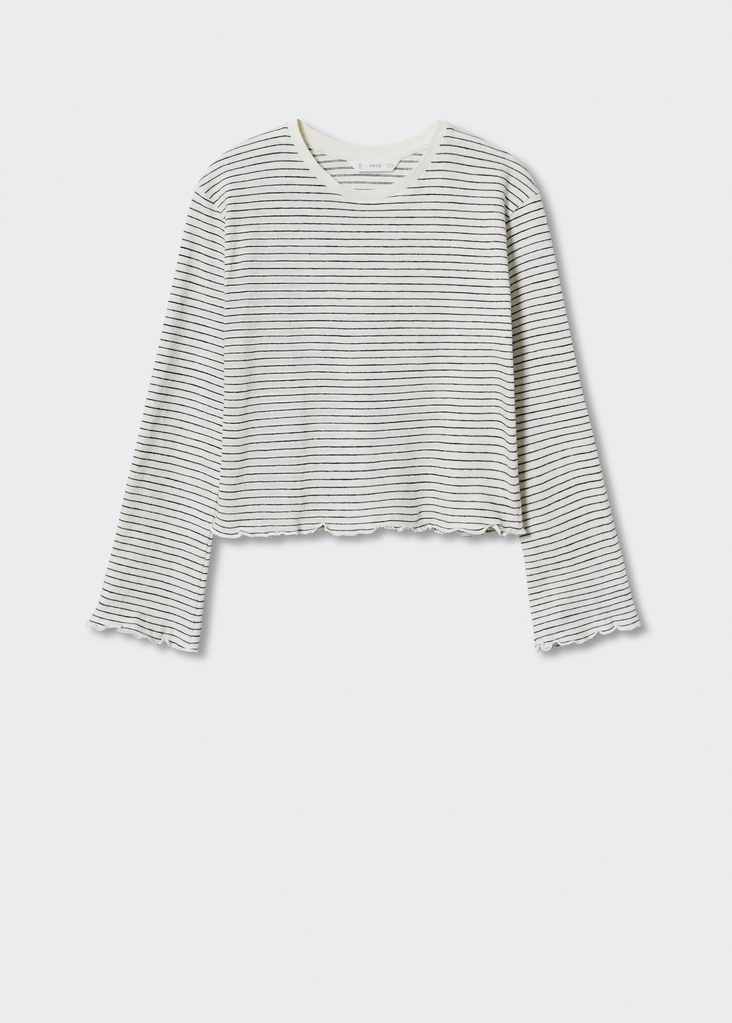 Striped long sleeves t-shirt - Article without model