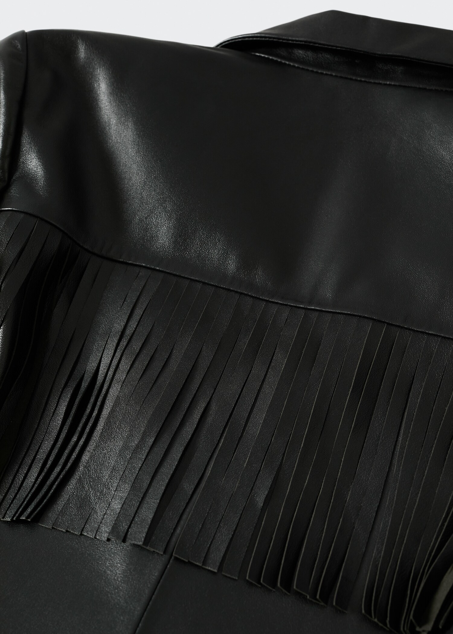 Veste cuir franges - Détail de l'article 8